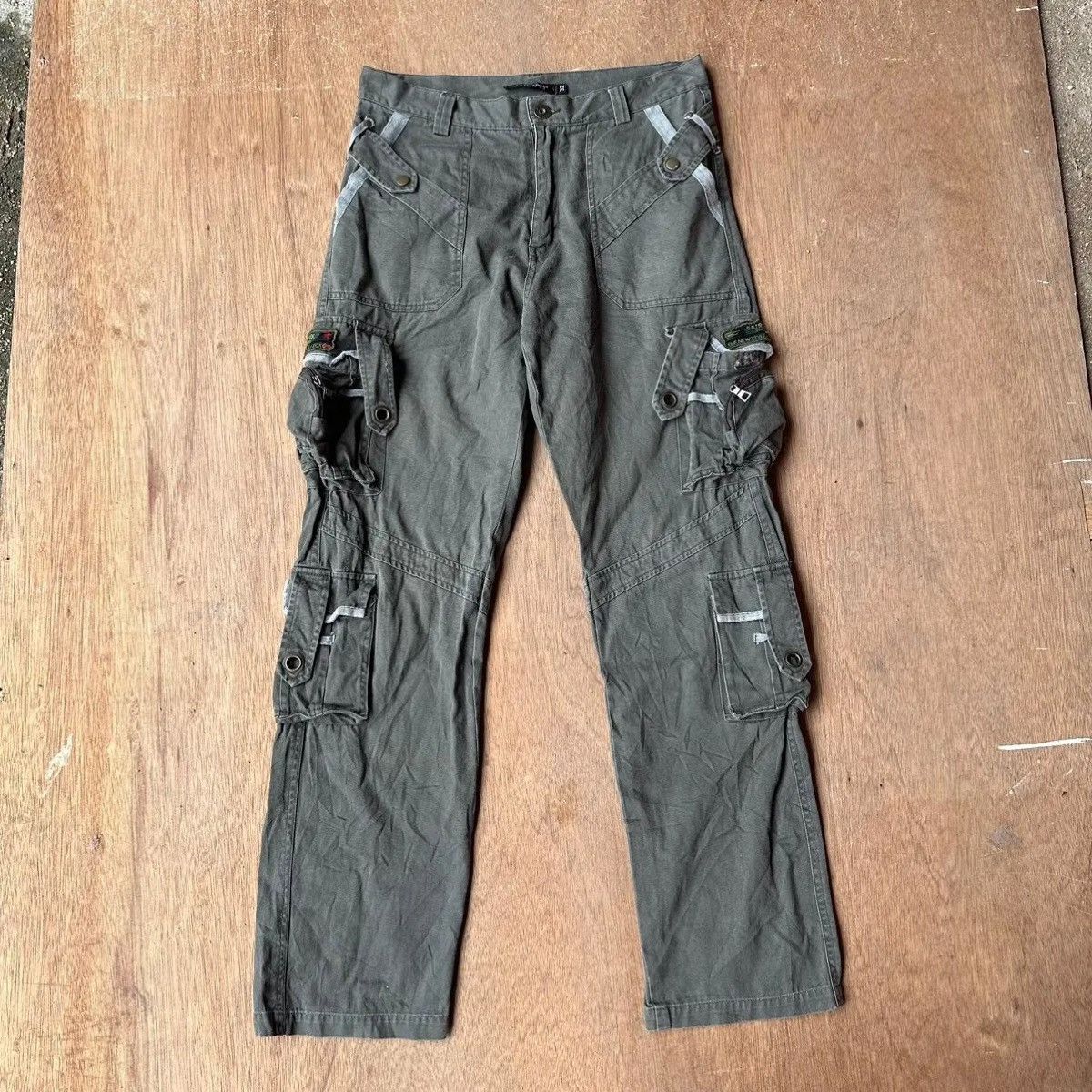 If Six Was Nine W32 L32🔥3D POCKET VTG JAPANESE BONDAGE PUNK VERY RARE PANTS Size US 32 / EU 48 - 1 Thumbnail