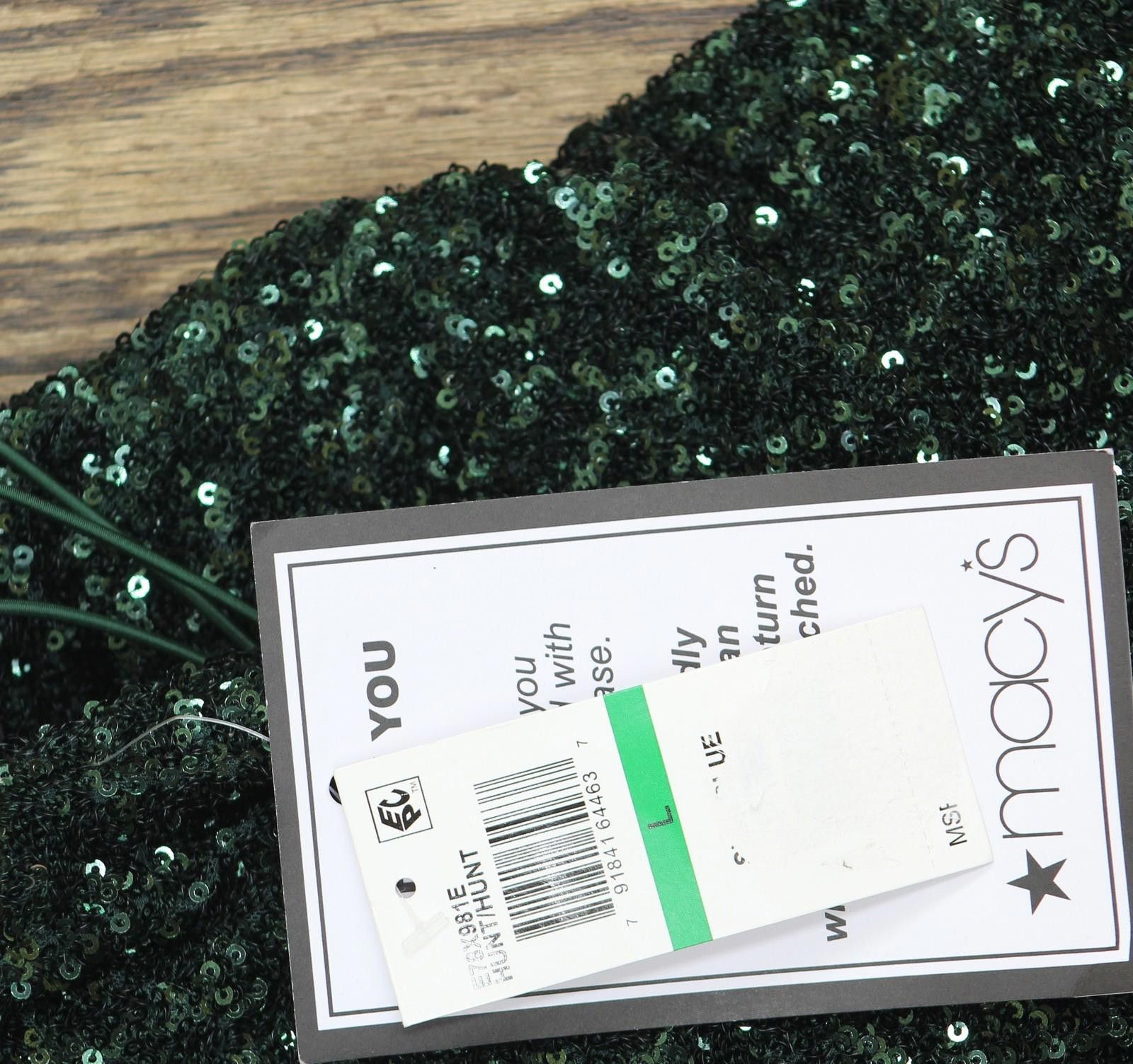 Other Nwt B. Darlin V-neck Mini Dress E78x981e Hunter Green L Size L / US 10 / IT 46 - 3 Thumbnail