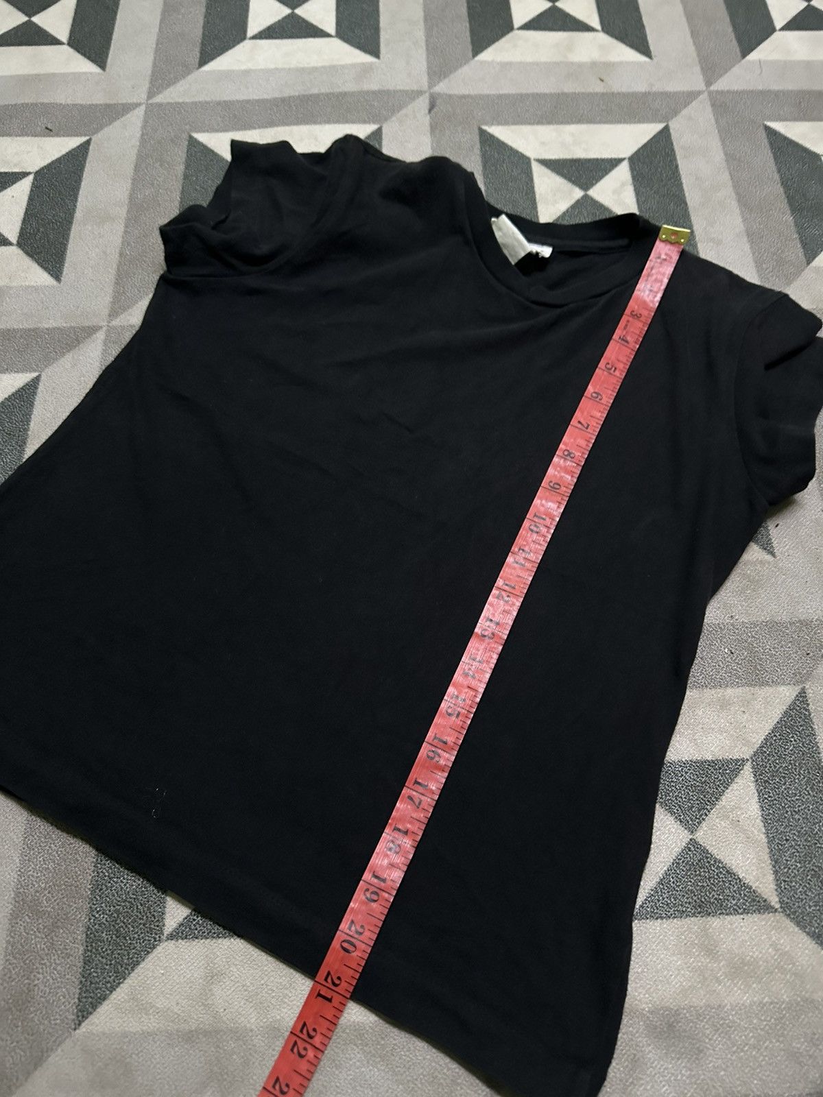 agnes b. Vintage Agnes b plain black tee Size S / US 4 / IT 40 - 8 Thumbnail