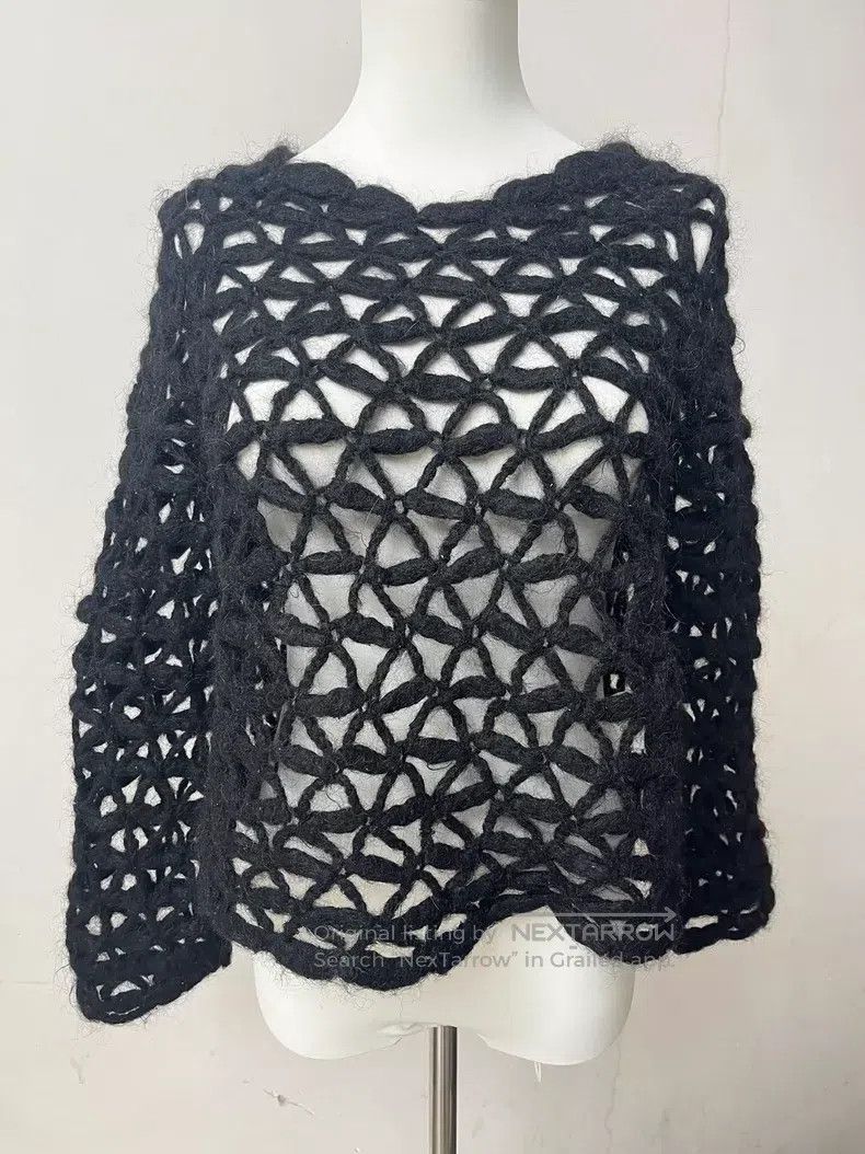 Comme des Garcons Comme Des Garcons Chunky knit sweater top Size S / US 4 / IT 40 - 2 Thumbnail