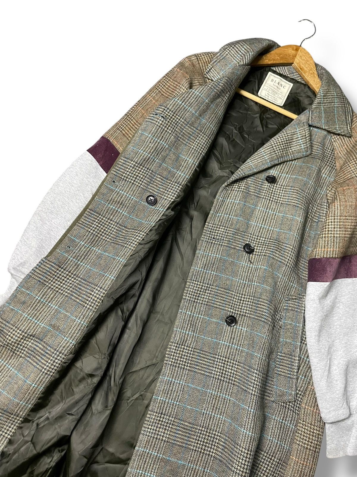 Japanese Brand × Vintage Vintage BLANC BASQUE Rare Design Long Coat (86) Size US XS / EU 42 / 0 - 7 Thumbnail