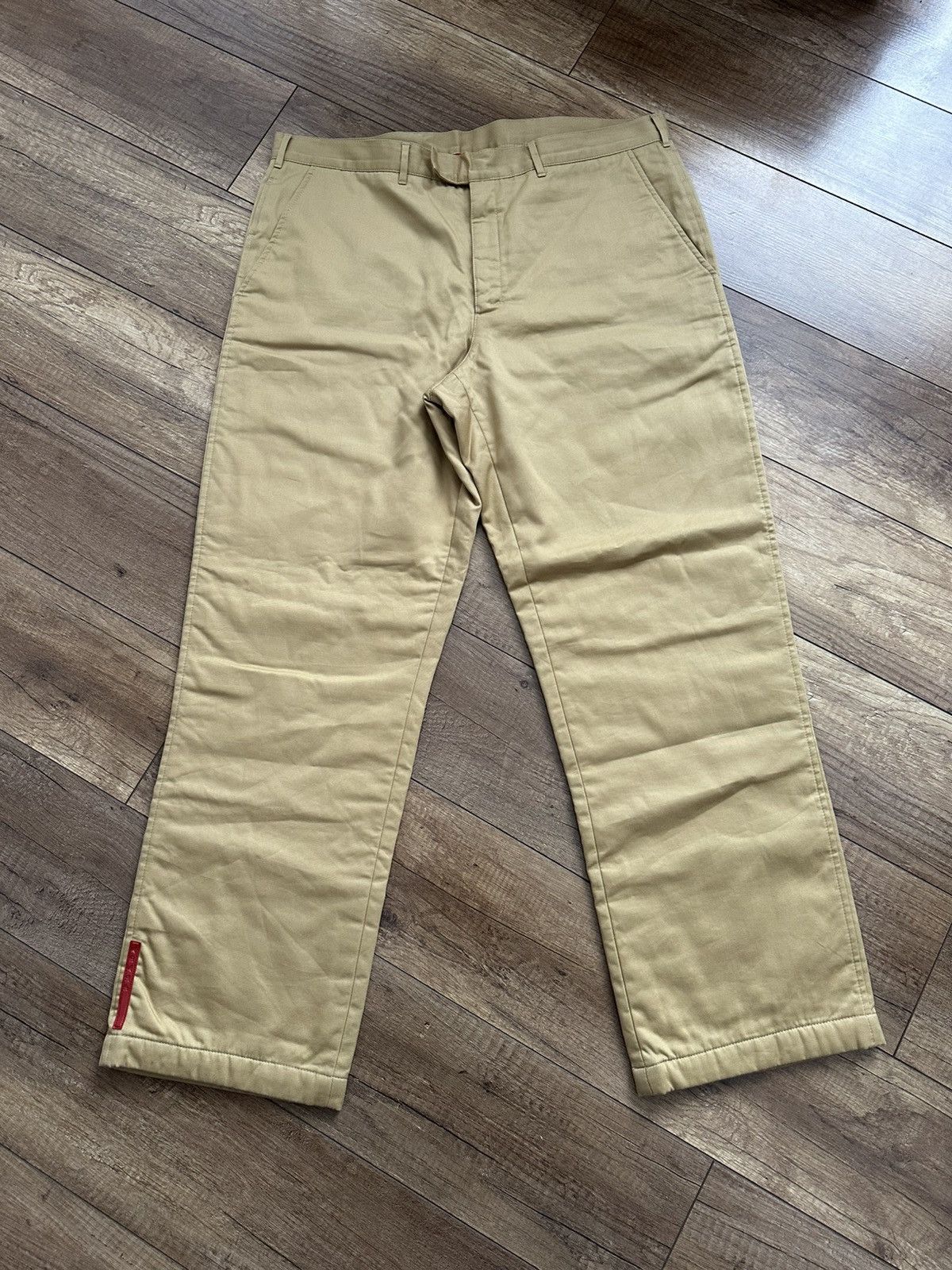 Prada Prada Italy Red Tab Pants Trousers Size US 34 / EU 50 - 2 Thumbnail
