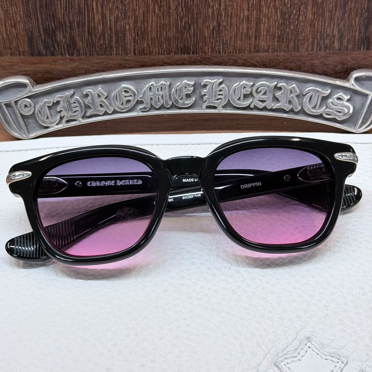 Chrome Hearts Chrome Hearts DRIPPIN 1/1 Sunglasses Size ONE SIZE - 1 Thumbnail
