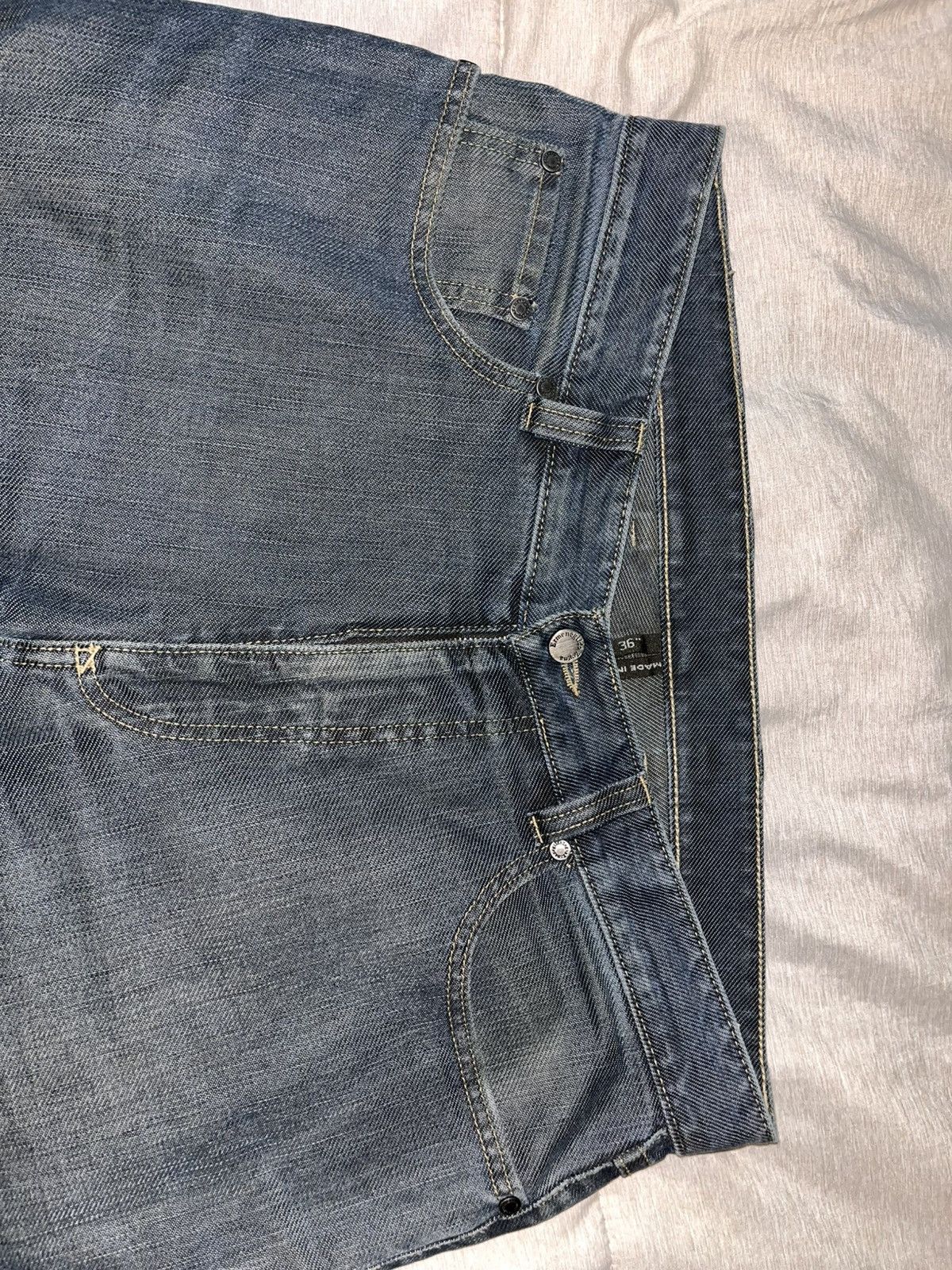 Ermenegildo Zegna Ermenegildo Zegna Straight Leg Denim Jeans Size US 36 / EU 52 - 5 Thumbnail