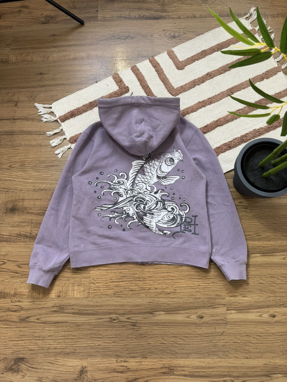 Ed Hardy ED HARDY x URBAN FISH ZIP HOODIE Size M / US 6-8 / IT 42-44 - 2 Thumbnail