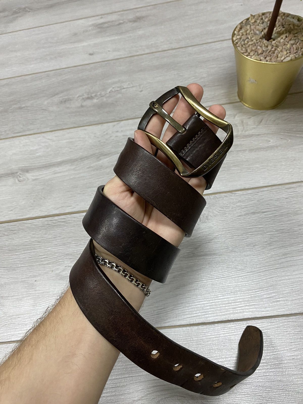 Diesel Diesel vintage leather belt Size ONE SIZE - 2 Thumbnail