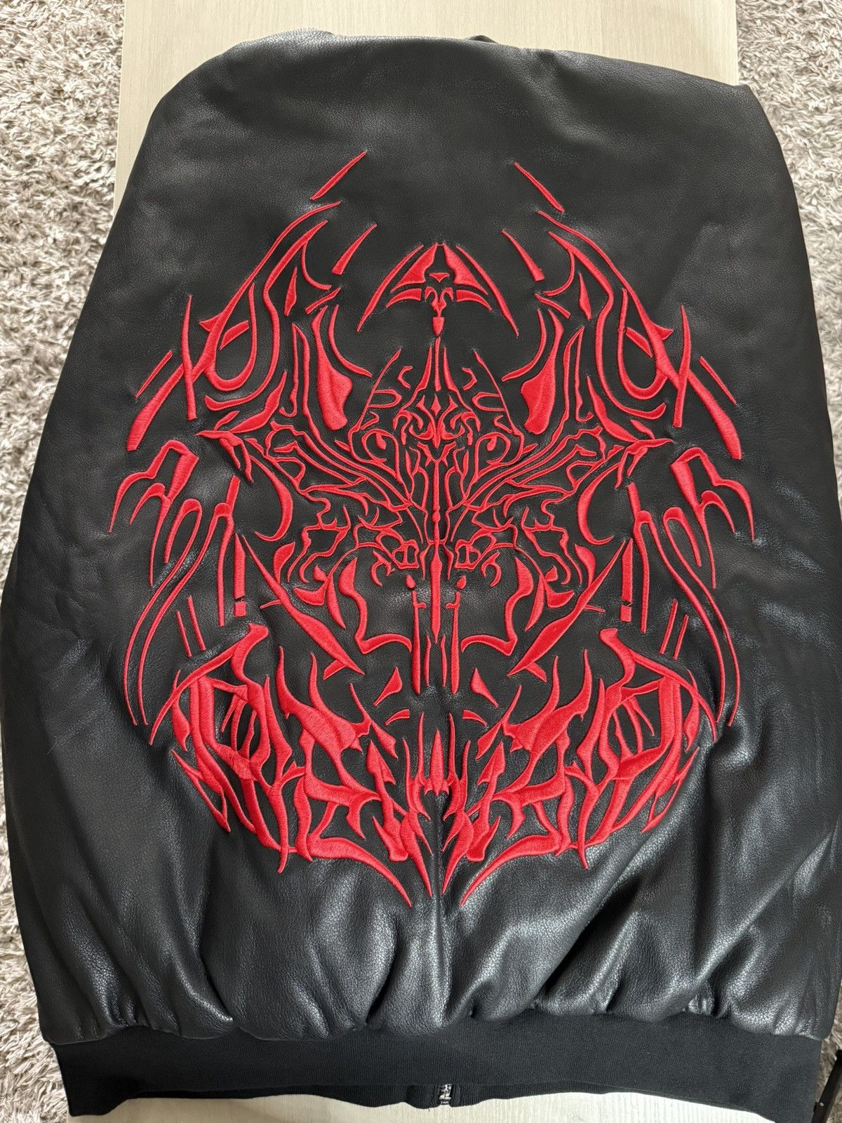 Revenge Revenge Embroidered Bomber Jacket Size US XXL / EU 58 / 5 - 13 Thumbnail