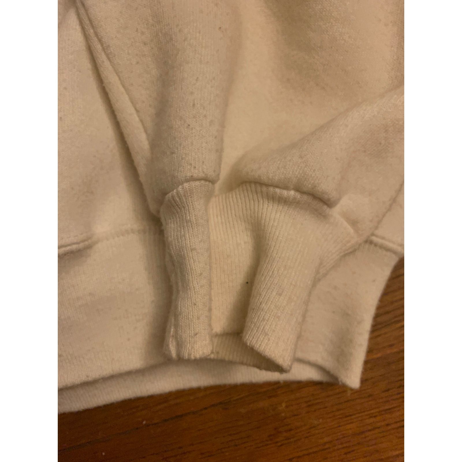 Vintage 90s Native American Graphic Sweatshirt Beige XL Size US L / EU 52-54 / 3 - 9 Thumbnail