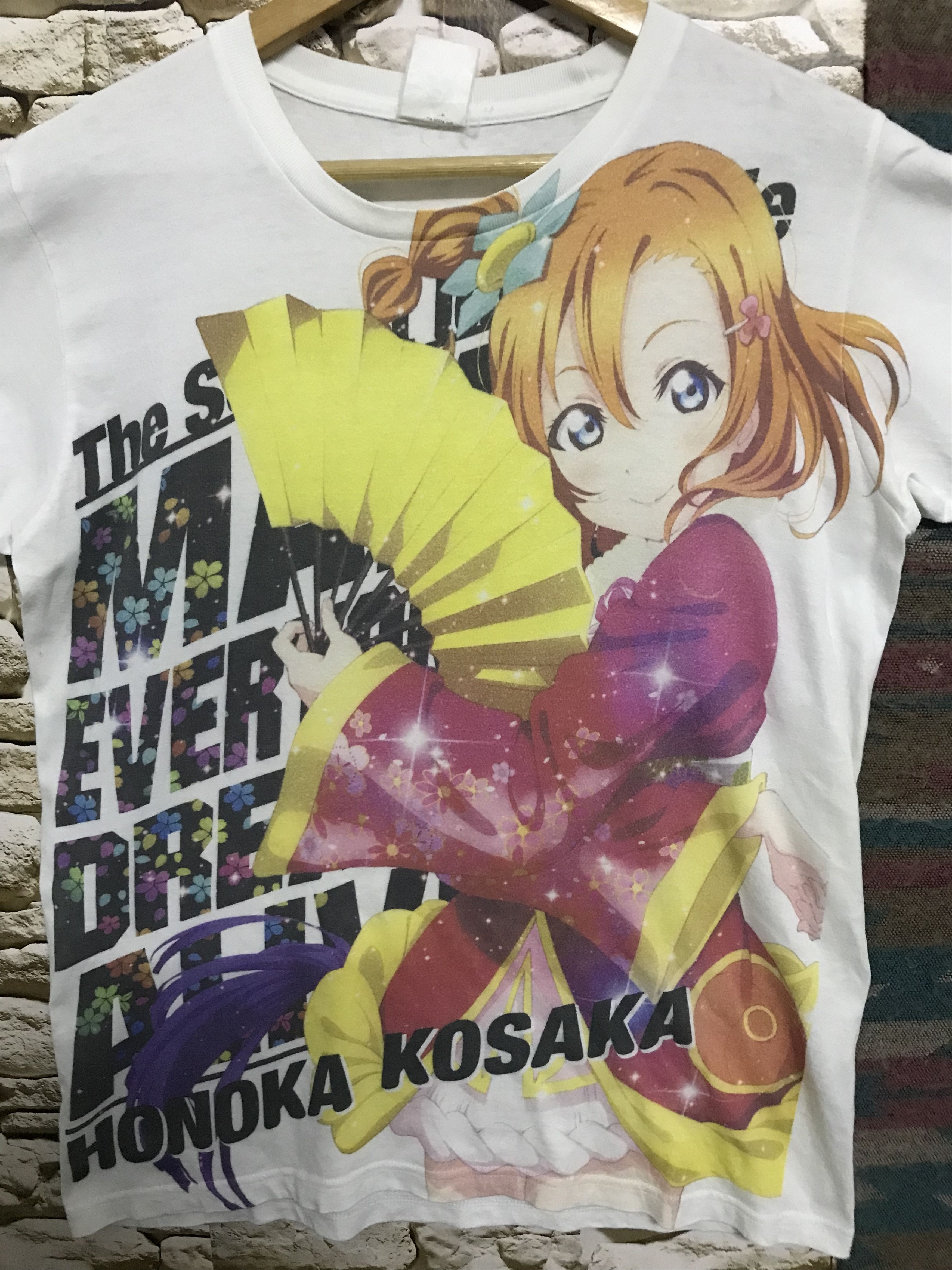 Anime Love Live!The School Idol Movie Honoka Kosaka Full Graphic Size US M / EU 48-50 / 2 - 3 Thumbnail