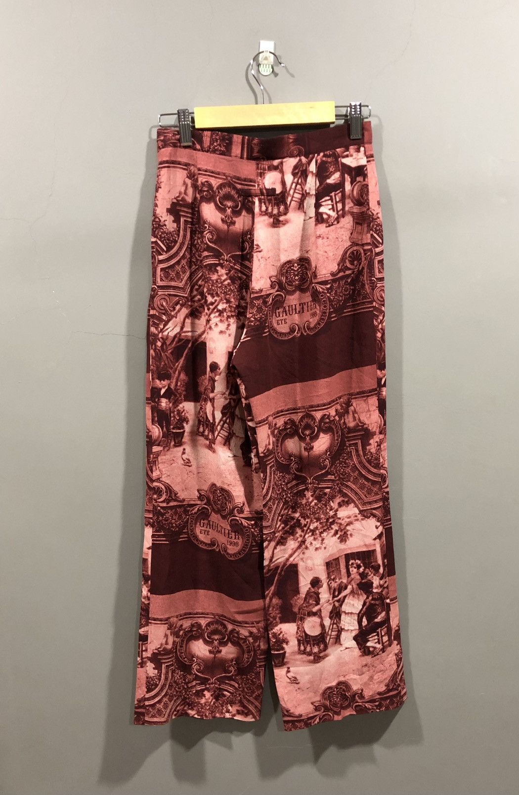 Jean Paul Gaultier Vintage 90s Jean Paul Gaultier "Frida Kahlo" Mesh Pants Size 25" / US 0 / IT 36 - 2 Thumbnail