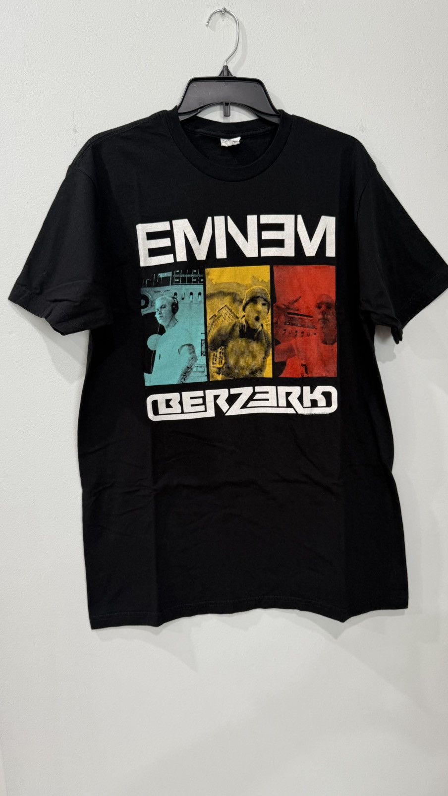 Eminem Berzerk 2013 Black Graphic T-Shirt Size XL
