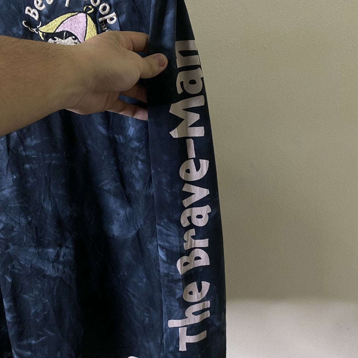 Cartoon Network Y2K The Brave Man x Betty Boop Tie Dye Collaboration LS Tee Size US M / EU 48-50 / 2 - 9 Thumbnail