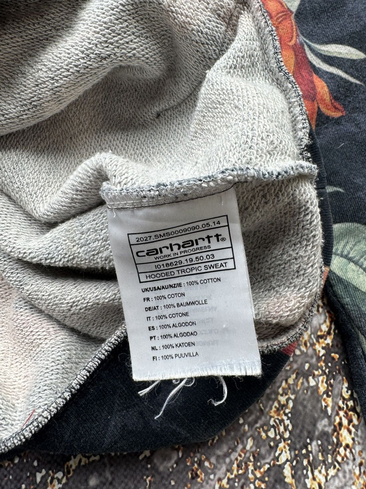 Carhartt × Vintage Carhartt Vintage Tropic Hoodie Size US M / EU 48-50 / 2 - 6 Thumbnail