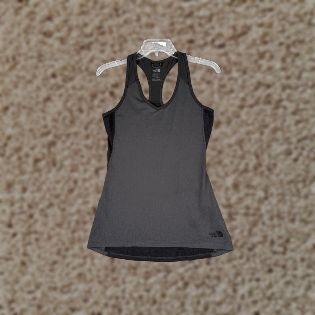 The North Face The North Face Shirt Womens XS Gray Black Racerback Tank FlashDry Tagless Size XS / US 0-2 / IT 36-38 - 1 Thumbnail