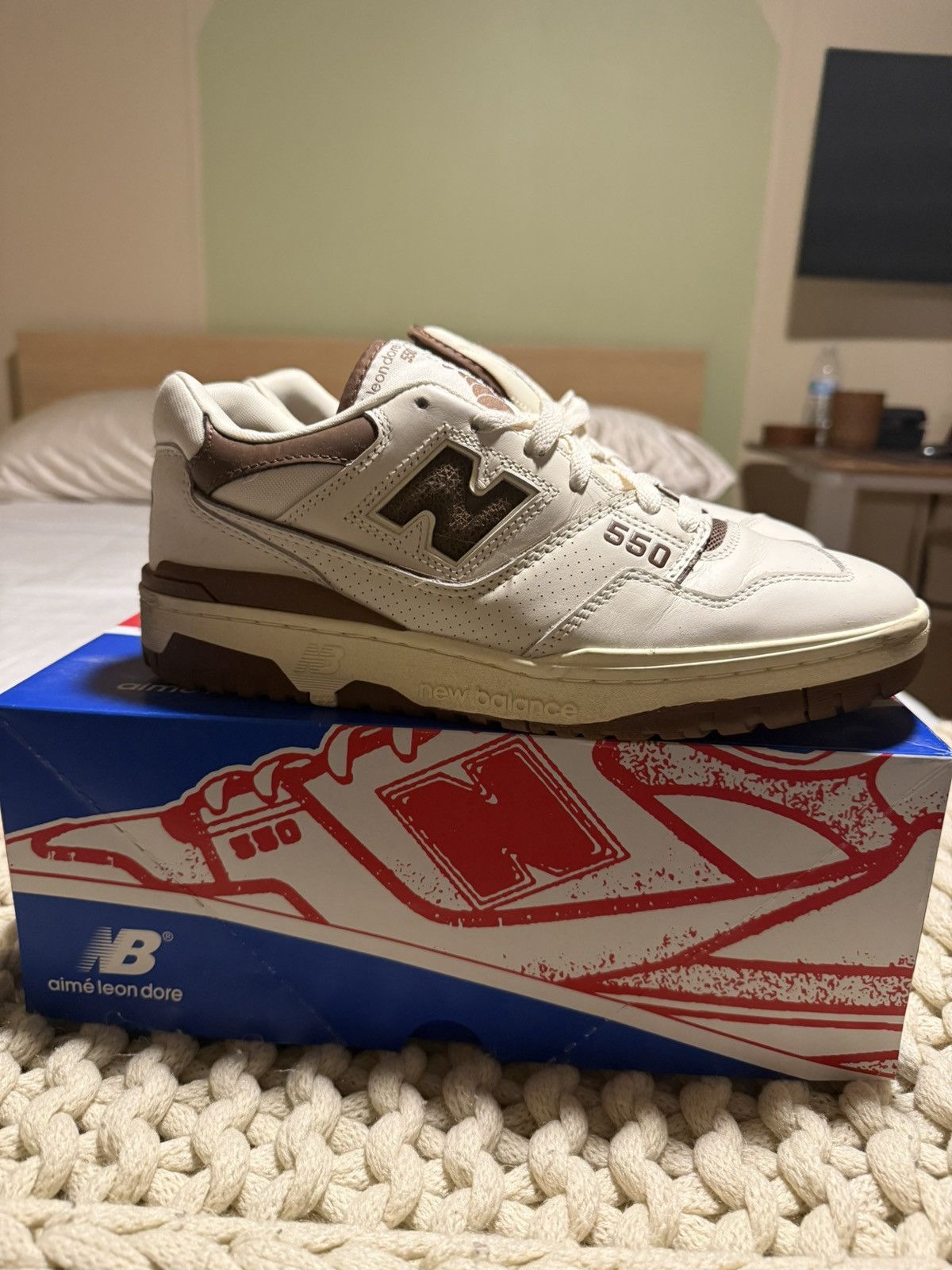 Aime Leon Dore × New Balance New Balance 550 x Aime Leon Dore Size US 9.5 / EU 42-43 - 2 Thumbnail