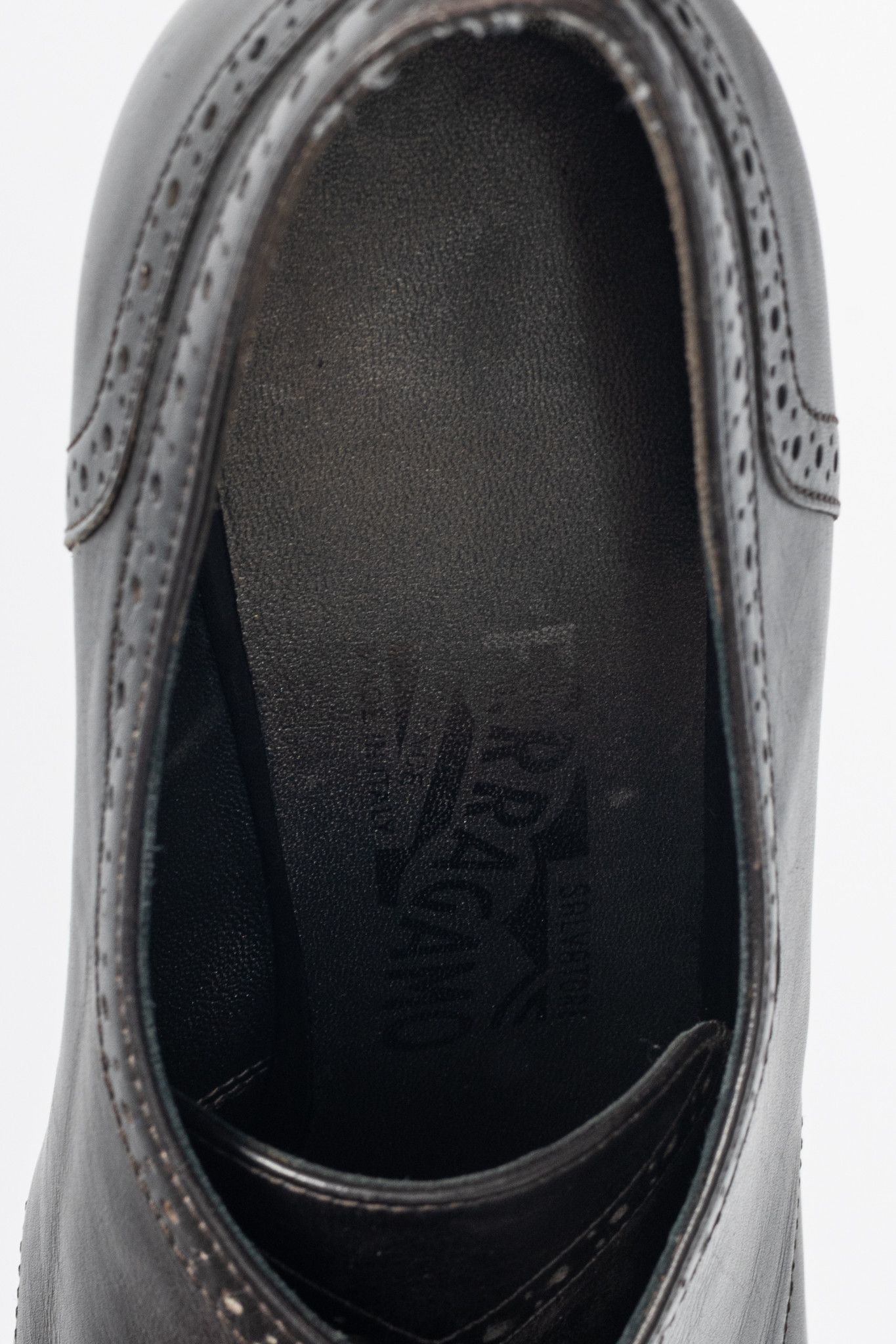Salvatore Ferragamo Salvatore Ferragamo Fusadia Calf Wingtip Derby Heels Size US 10 / IT 40 - 11 Thumbnail
