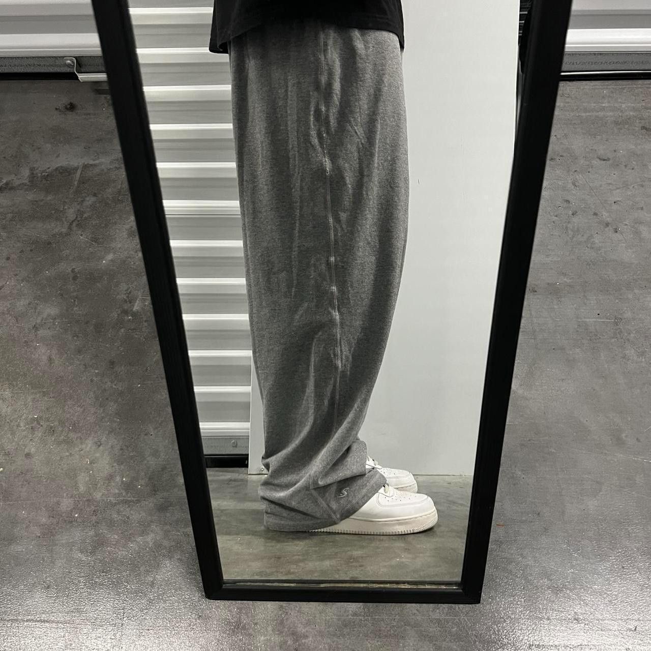 Vintage Crazy Vintage Y2K/2000s Baggy Grey Yoga style Sweatpants! Size US 42 / EU 58 - 1 Thumbnail