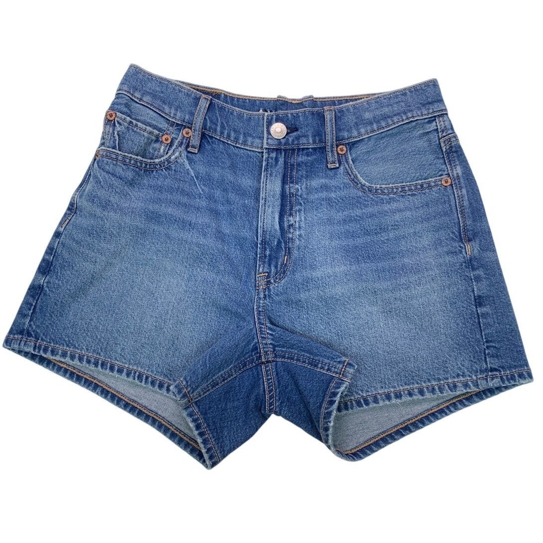 American Eagle Outfitters New American Eagle Womens Size 2 Short Denim Jean Shorts Size 26" / US 2 / IT 38 - 1 Thumbnail