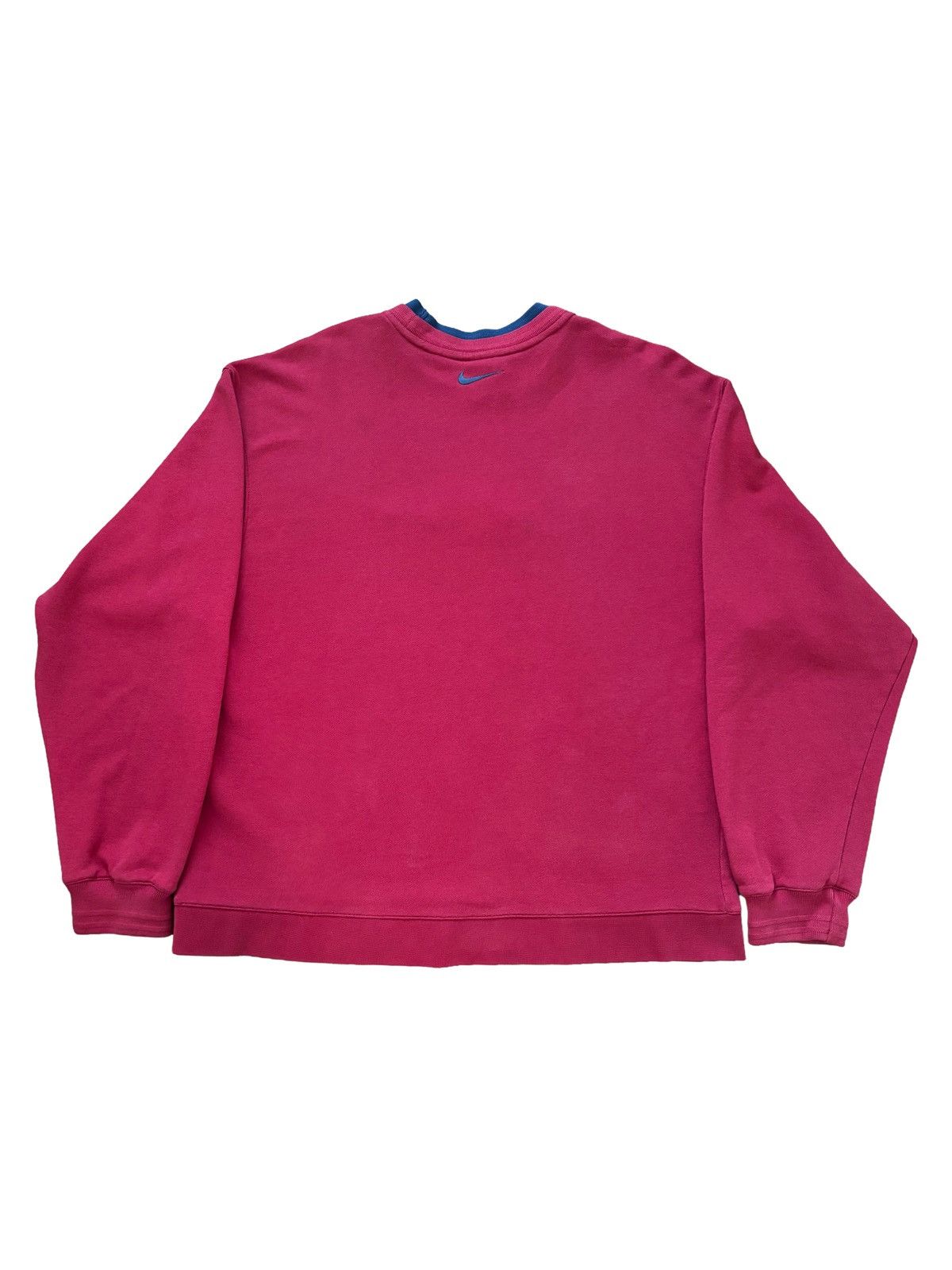Nike Nike Red Crewneck Sweatshirt US M Size US M / EU 48-50 / 2 - 2 Thumbnail