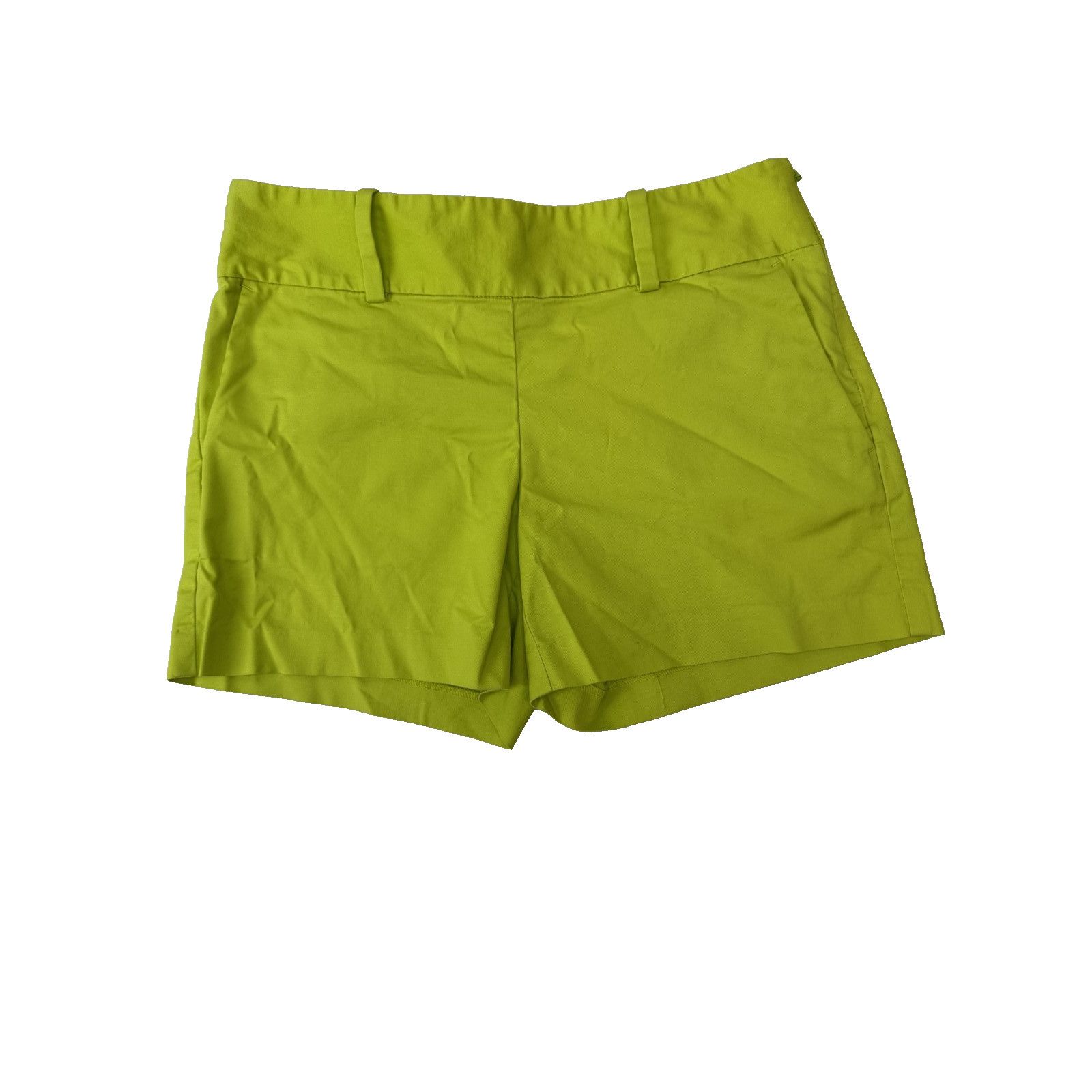 Ann Taylor Twee Ann Taylor City Short Mid Rise Yellow Chino Preppy 2 Size 26" / US 2 / IT 38 - 1 Thumbnail