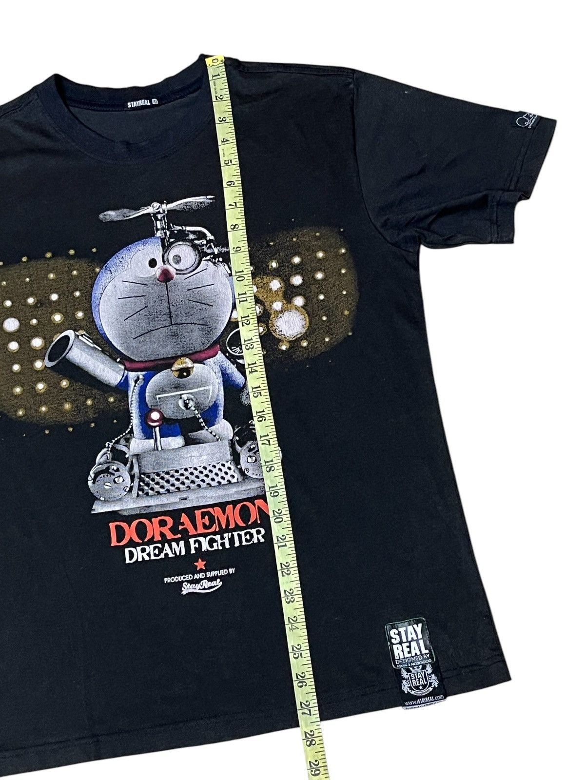 Anime sick y2k 2010 DORAEMON x STAYREAL x no2good t shirt Size US M / EU 48-50 / 2 - 11 Thumbnail