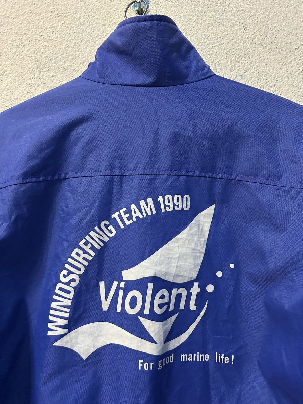 Helly Hansen × Vintage Violent Windsurfing Team 1990 Nylon Jacket Size US L / EU 52-54 / 3 - 8 Thumbnail