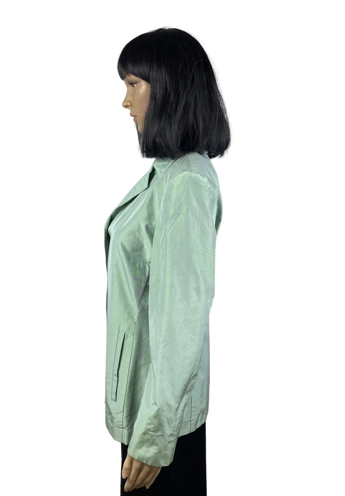Cerruti 1881 Cerruti 1881 Shimmer Vintage Jacket Silk Cotton Size M / US 6-8 / IT 42-44 - 4 Thumbnail