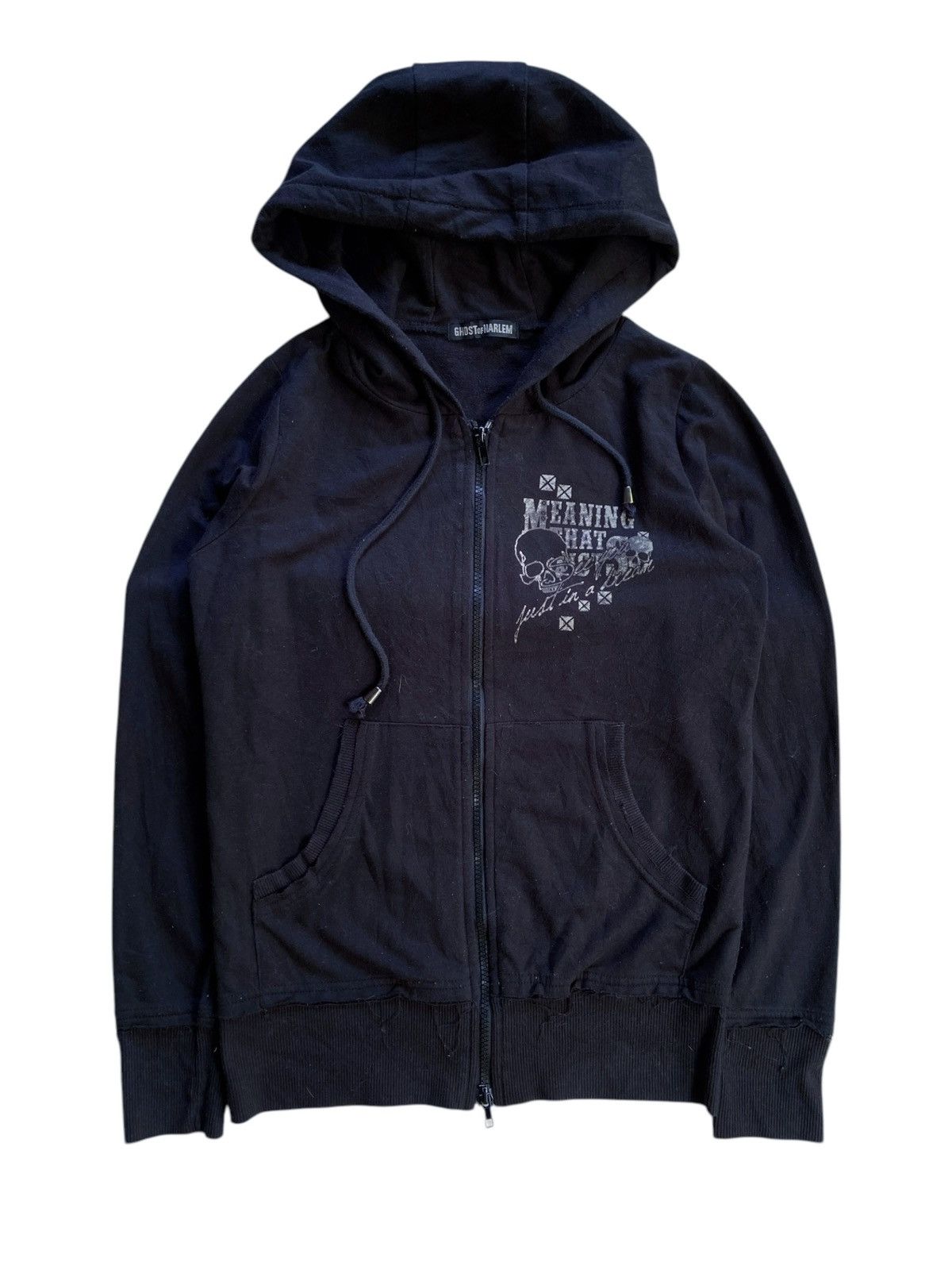Japanese Brand GHOST OF HARLEM SUBLIME PUNK ZIP HOODIE Size US S / EU 44-46 / 1 - 4 Thumbnail