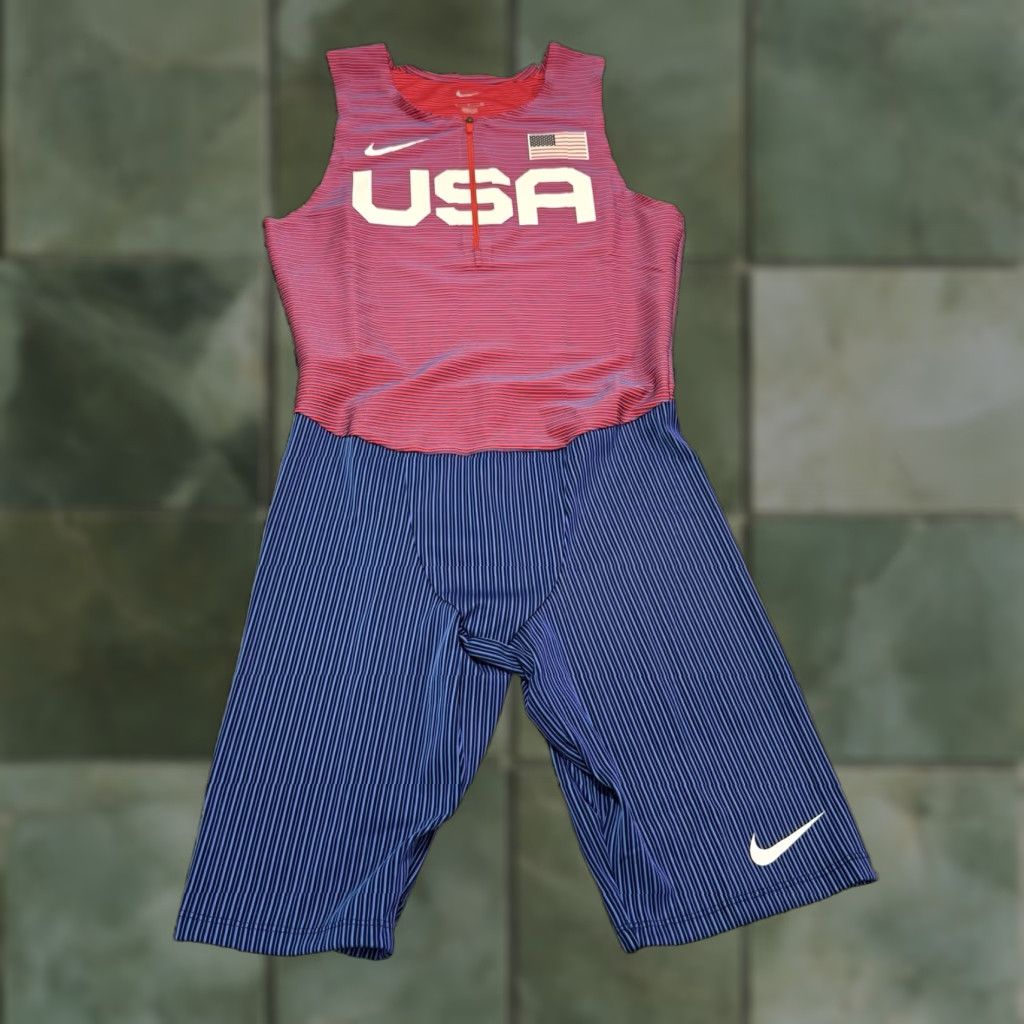 Nike Nike Pro Elite USA Team Issued Speedsuit Men's Small AO8505-602 Size US 29 - 1 Thumbnail