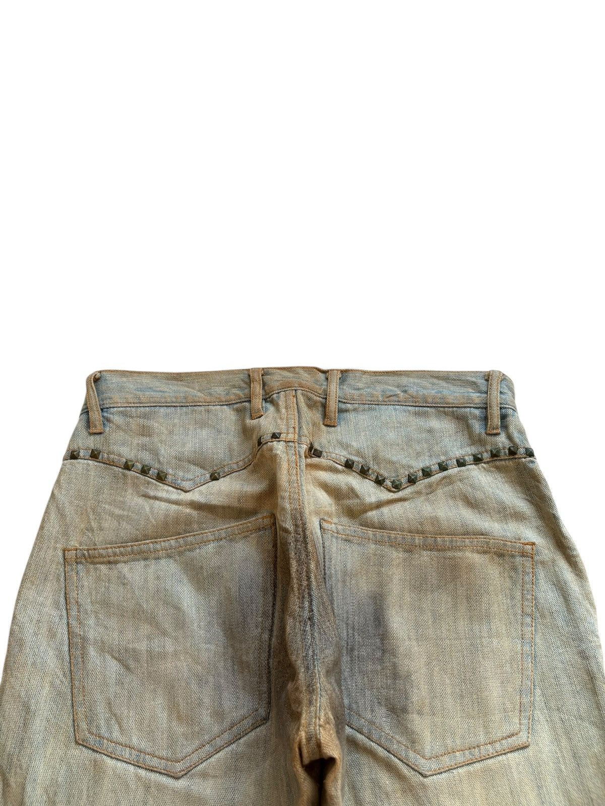 If Six Was Nine Vintage Japanese Brand Rusty Mud Wash Distressed Flare Jeans Size US 30 / EU 46 - 8 Thumbnail