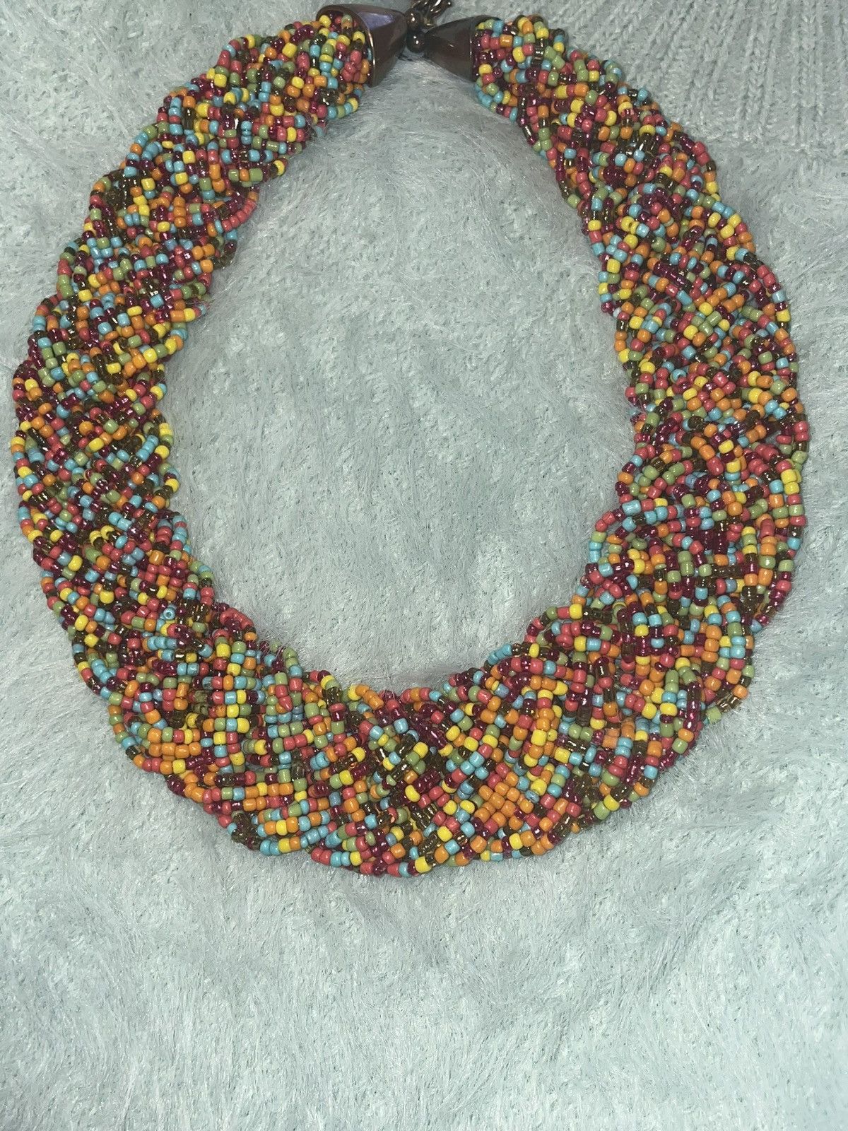 Vintage Sundance Vintage 80’s Seed Beaded Collar Size ONE SIZE - 9 Thumbnail