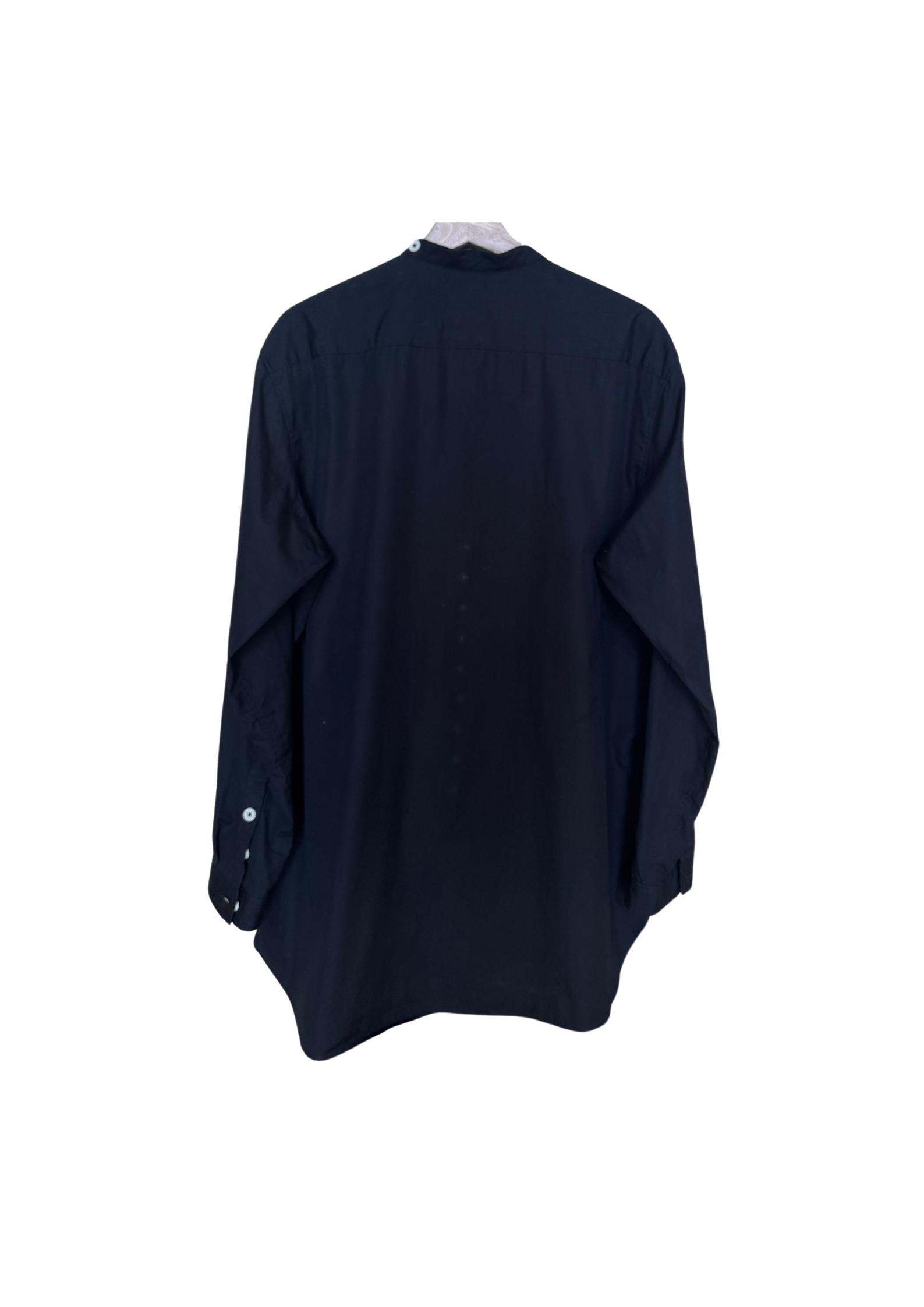 Yohji Yamamoto Black button down shirt Size US L / EU 52-54 / 3 - 4 Thumbnail