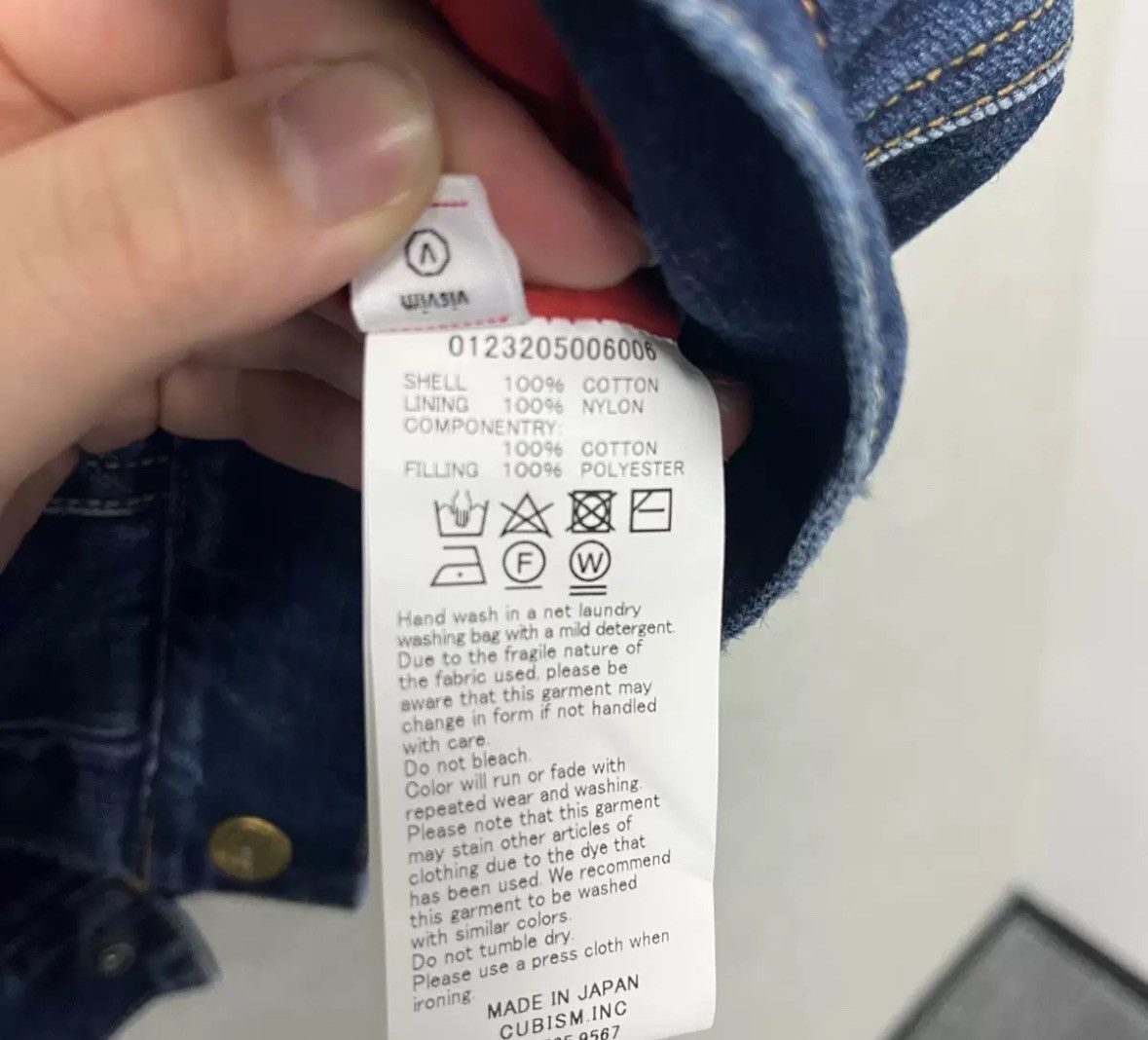 Visvim Visvim corduroy collar washed blue denim jacket2412-Next Size US XXL / EU 58 / 5 - 5 Thumbnail