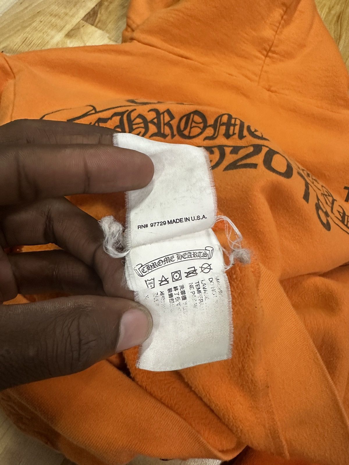 Chrome Hearts × Off-White Chrome Hearts x Off White Hoodie Size US S / EU 44-46 / 1 - 5 Thumbnail