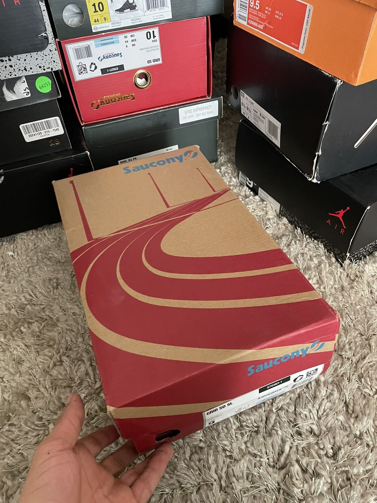 Saucony Saucony Grid SD ‘Summer Nights’ Size US 9 / EU 42 - 9 Thumbnail