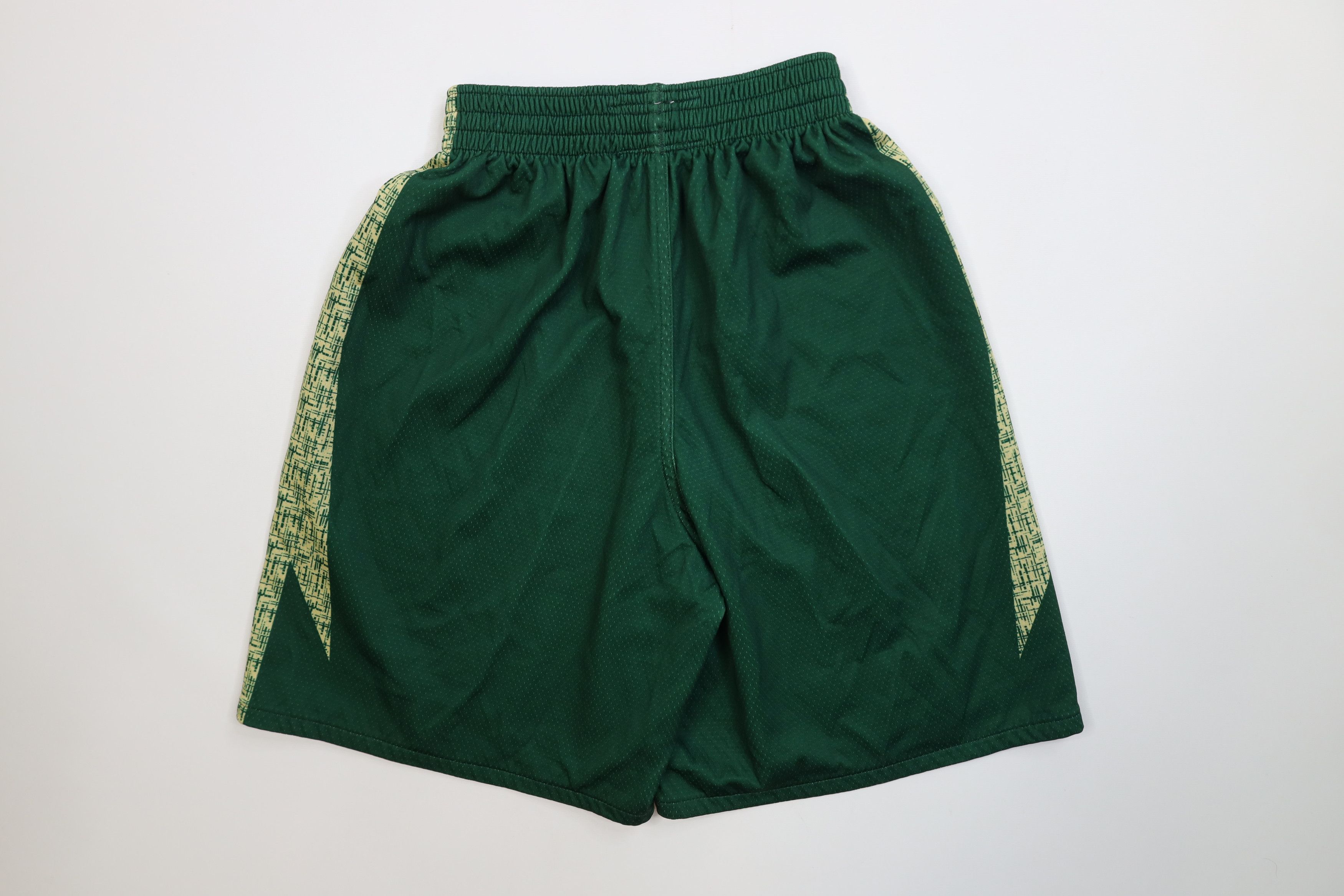 Russell Athletic Vintage 90s Y2K Russell Athletic Basketball Shorts Green Size US 30 / EU 46 - 7 Thumbnail