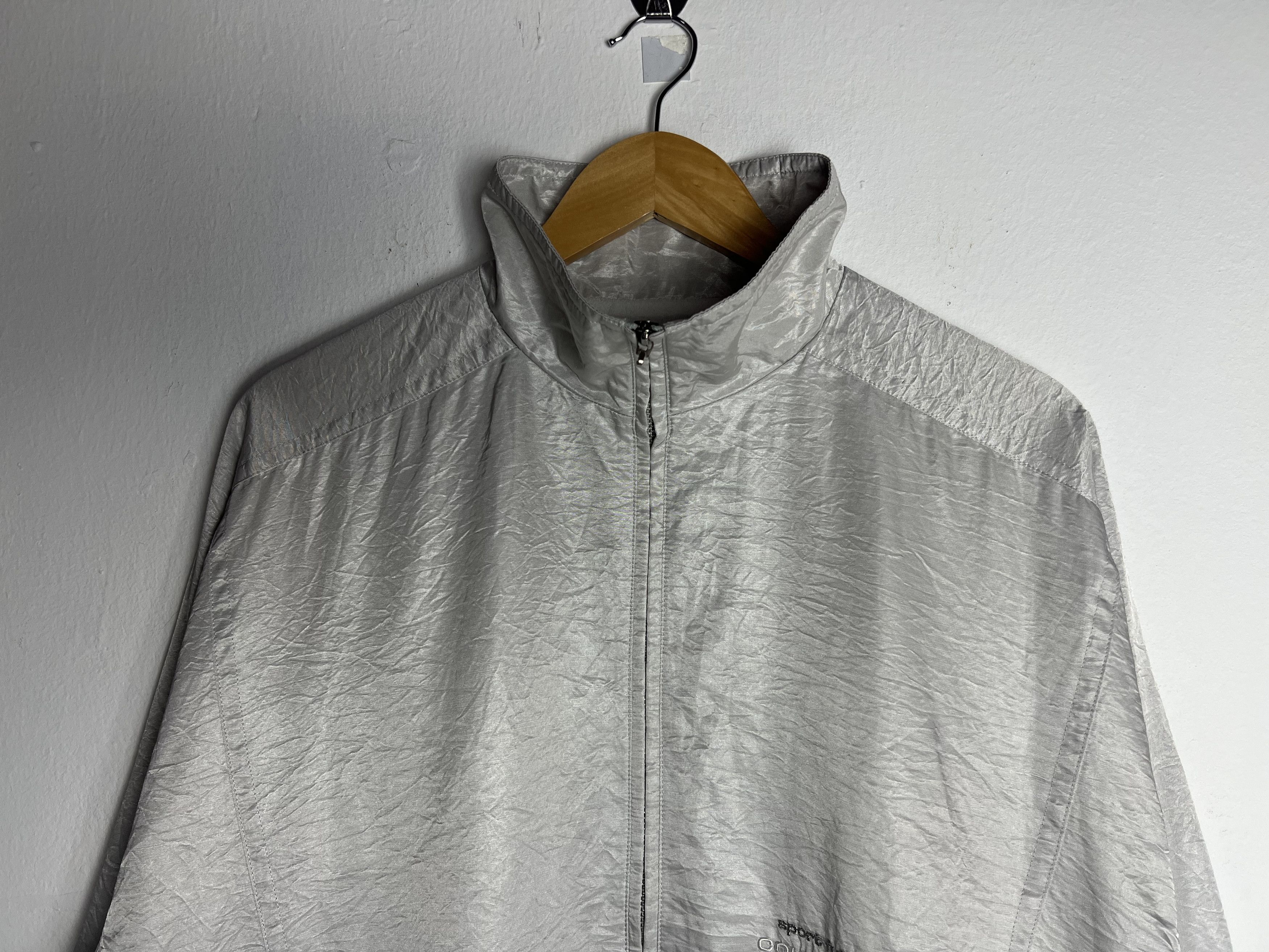 Courreges Vintage Courreges Paris Sport Future Silver Jacket Size US L / EU 52-54 / 3 - 3 Thumbnail