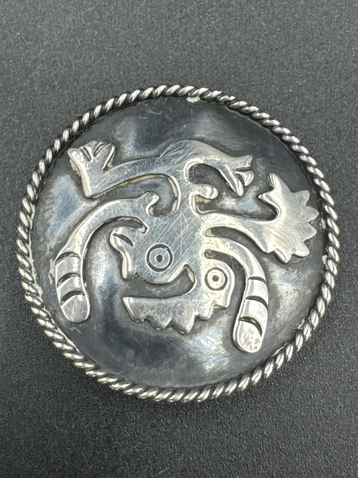 Other Vintage Taxco Sterling Silver Aztec Quetzalcoatl Mythical Se Size ONE SIZE - 8 Thumbnail