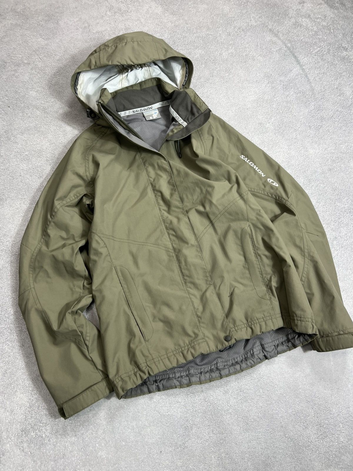 Salomon Vintage 00’s Salomon Gorpcore Ski Women Waterproof Jacket Size US S / EU 44-46 / 1 - 3 Thumbnail