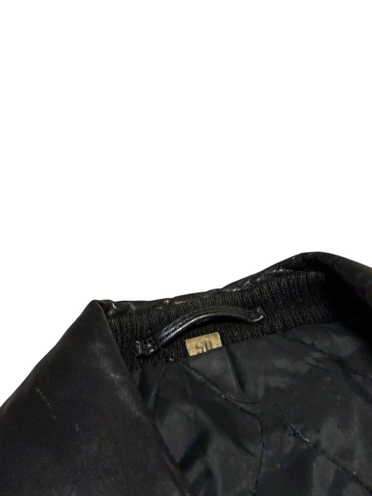 Vintage Rare Fenriz Style Death / Black Metal Leather Biker Jacket Size US L / EU 52-54 / 3 - 3 Thumbnail