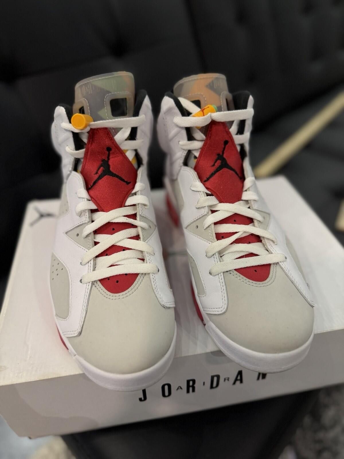 Jordan Brand Air Jordan 6 Retro Men's Size 10 Hare Sneakers Size US 10 / EU 43 - 10 Thumbnail