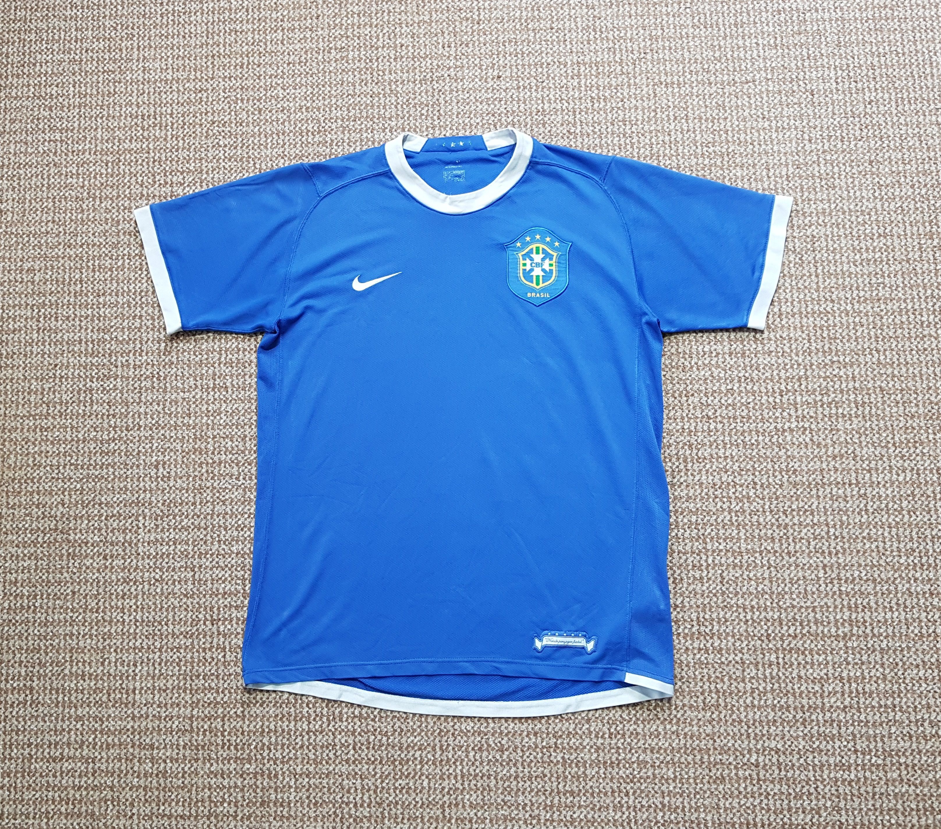 Nike Nike Brazil 2006-08 National Team Jersey Sphere Dry Soccer M Size US M / EU 48-50 / 2 - 1 Thumbnail