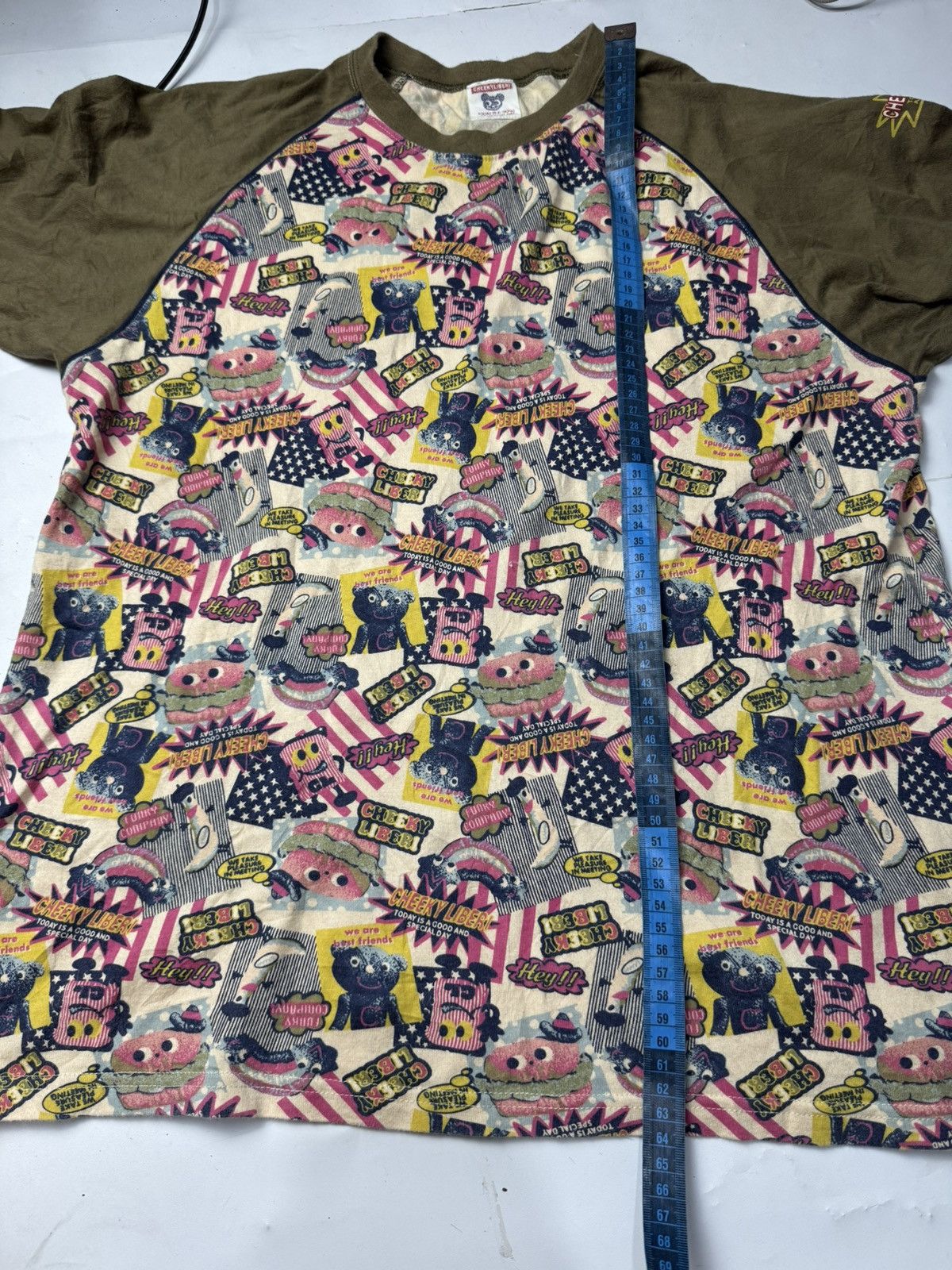 Hysteric Glamour 2000s Cheeky Liberi Y2k tees angel blue hysteric Styled Size US M / EU 48-50 / 2 - 8 Thumbnail