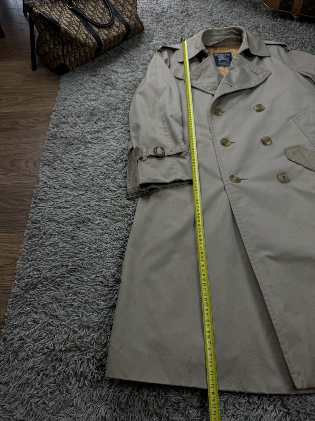 Burberry × Vintage Vintage trench coat Burberry original luxury streetwear item Size M / US 6-8 / IT 42-44 - 7 Thumbnail