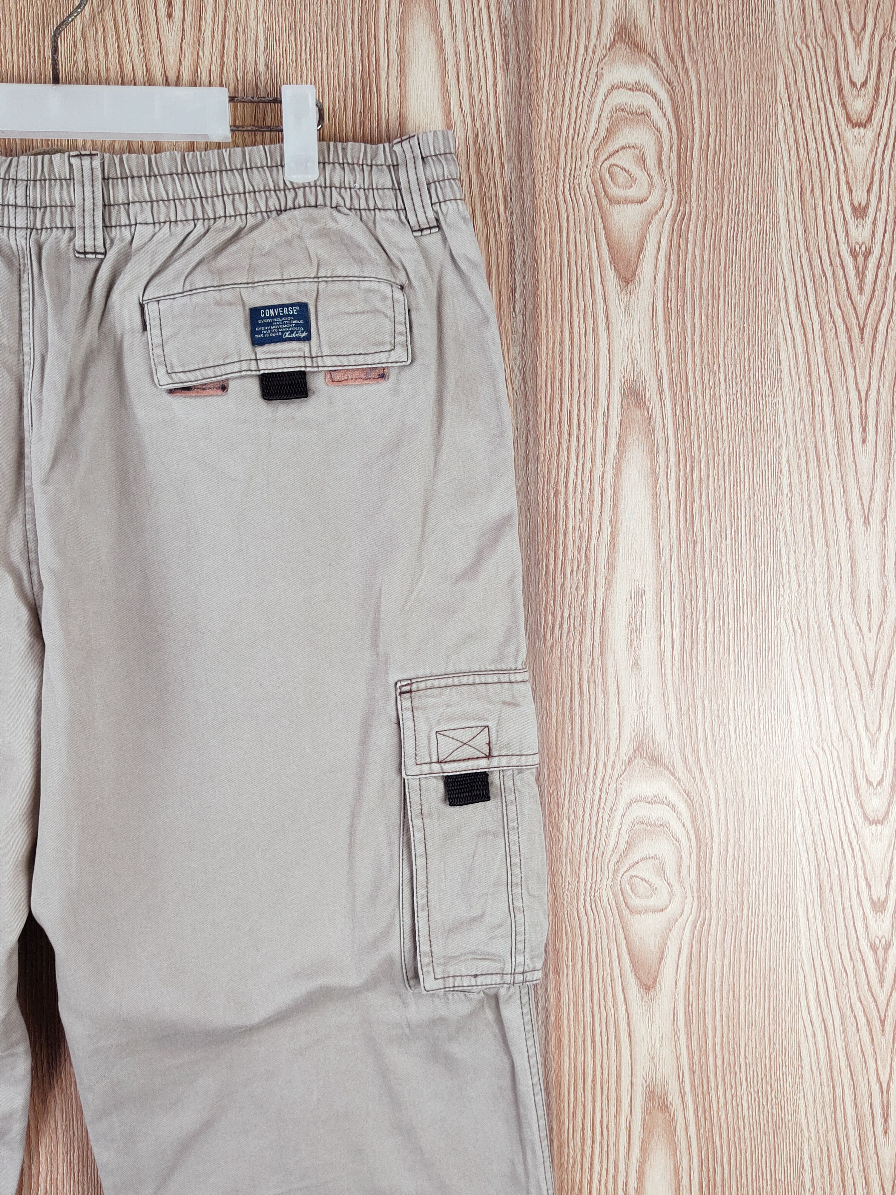 Converse Converse Beige Multipocket Tactical Cargo Pants #W843 Size US 40 / EU 56 - 11 Thumbnail