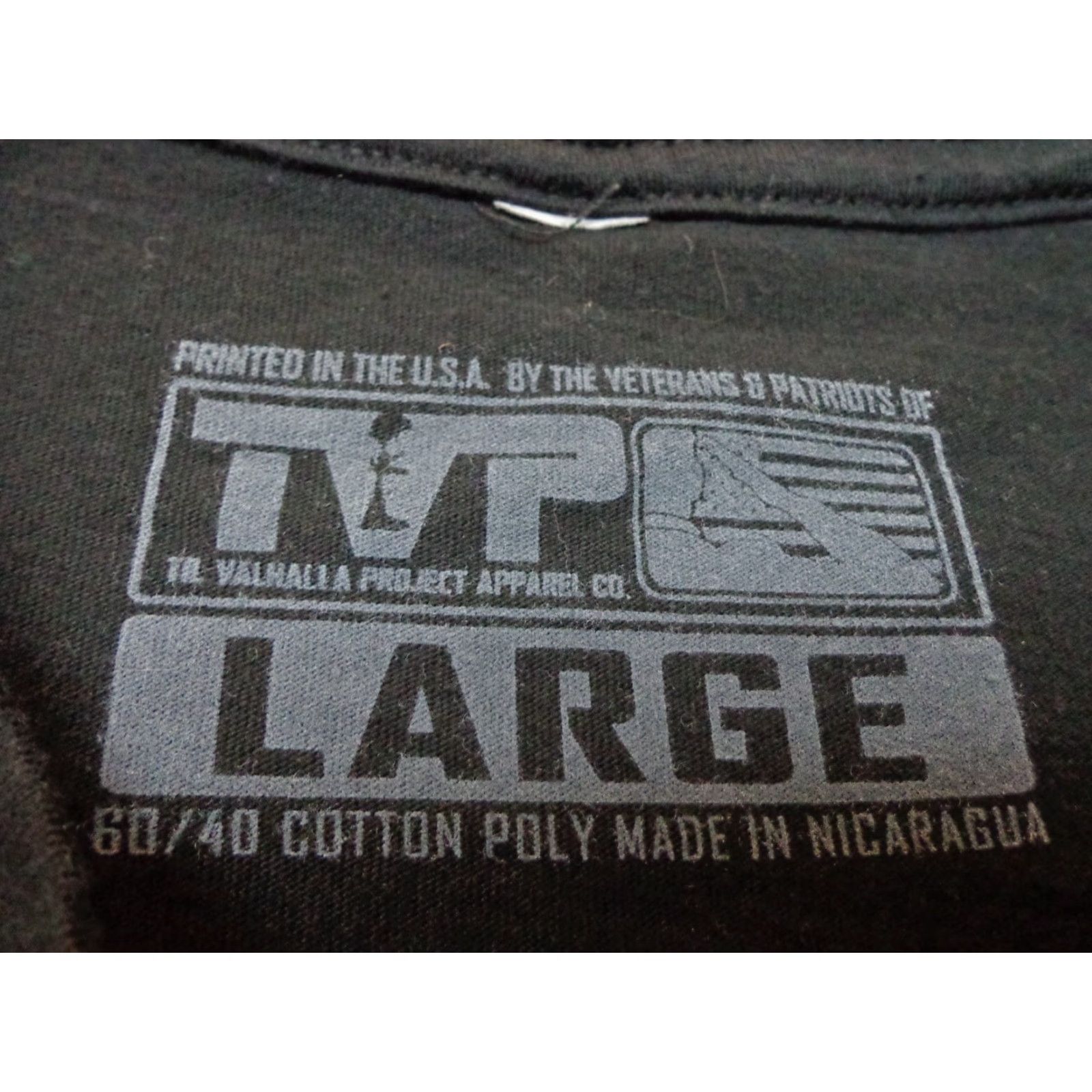 Y/Project Til Valhalla Project T-Shirt Size Large Black Logo Cotton Blend Crew Neck Men L Patriotic 7th Anniversary Size US L / EU 52-54 / 3 - 6 Thumbnail
