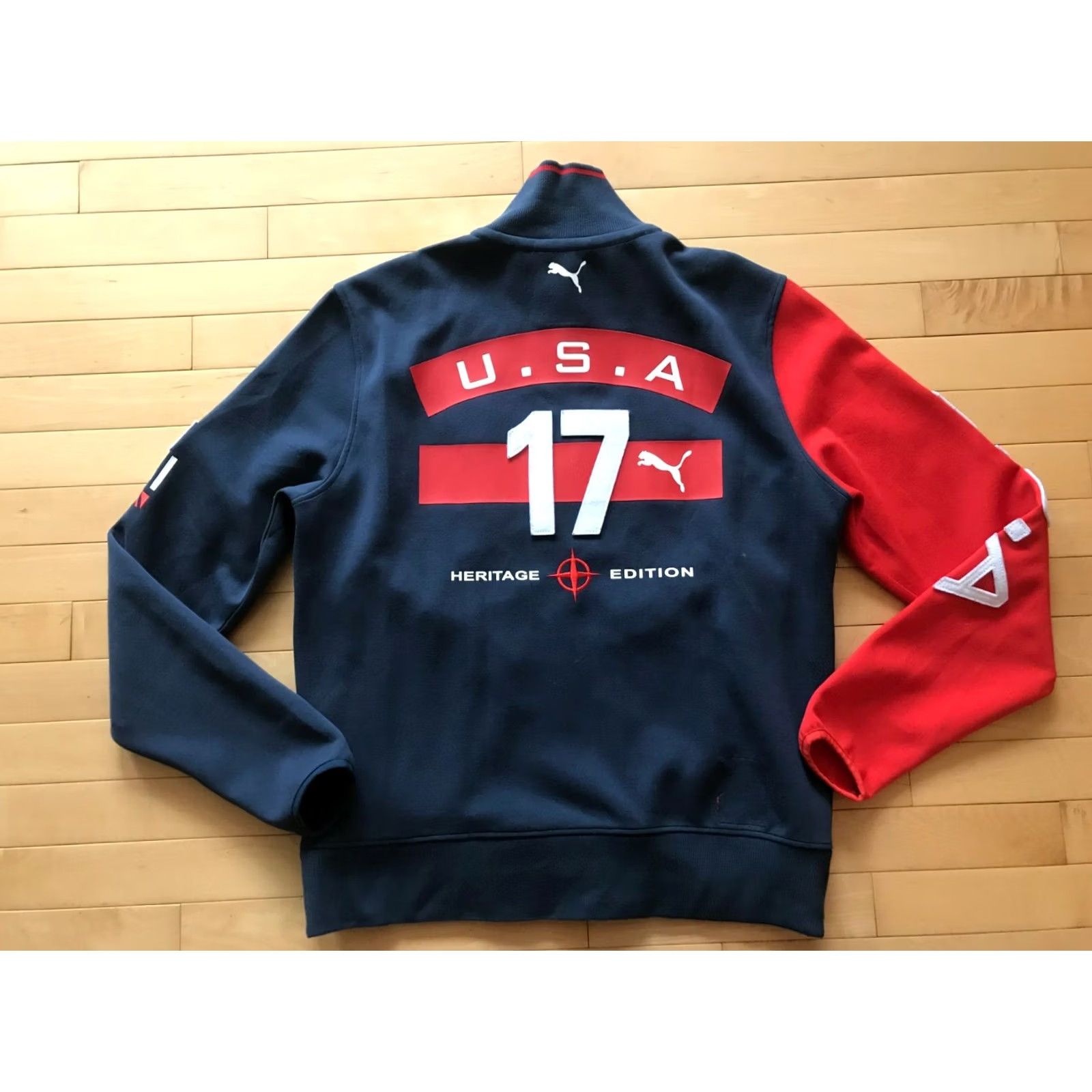 Puma PUMA USA Heritage Edition YACHTING Performance TRACK JACKET Mens Sz M Sailing Size US M / EU 48-50 / 2 - 2 Thumbnail