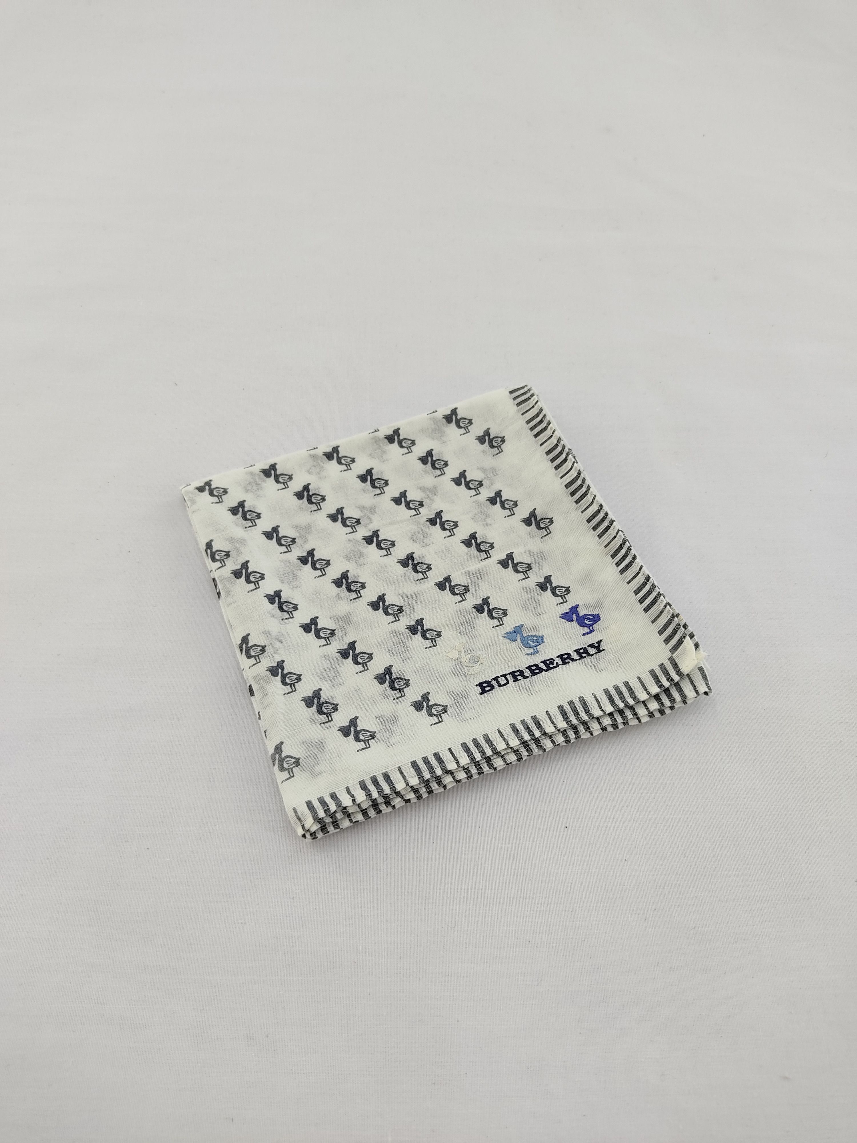Burberry × Vintage Burberry Handkerchief / Neckwear / Bandana Size ONE SIZE - 2 Thumbnail