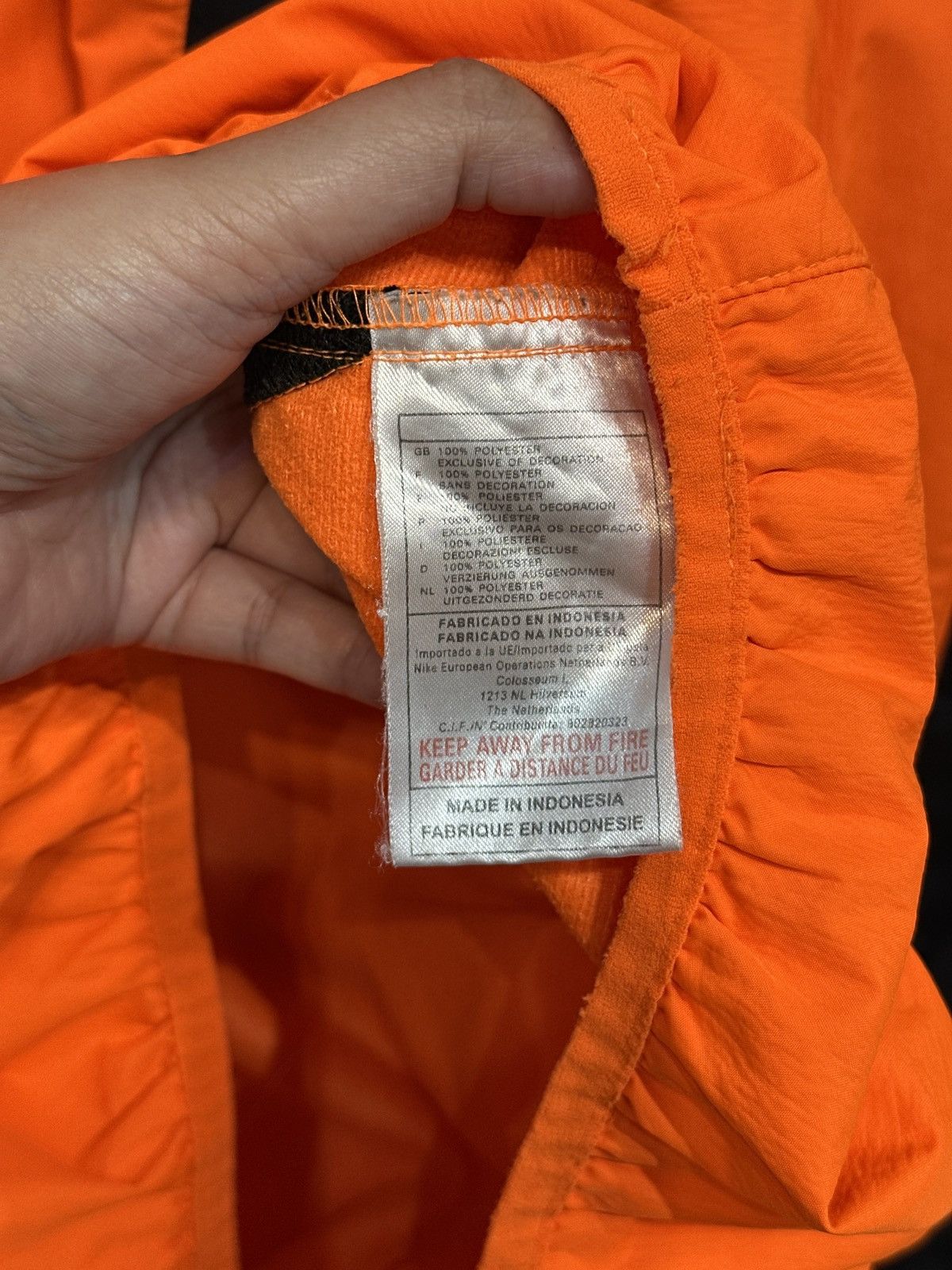 Nike Vintage Netherlands 2002-04 Nike Total 90 Track Crew Jecket Size US L / EU 52-54 / 3 - 8 Thumbnail