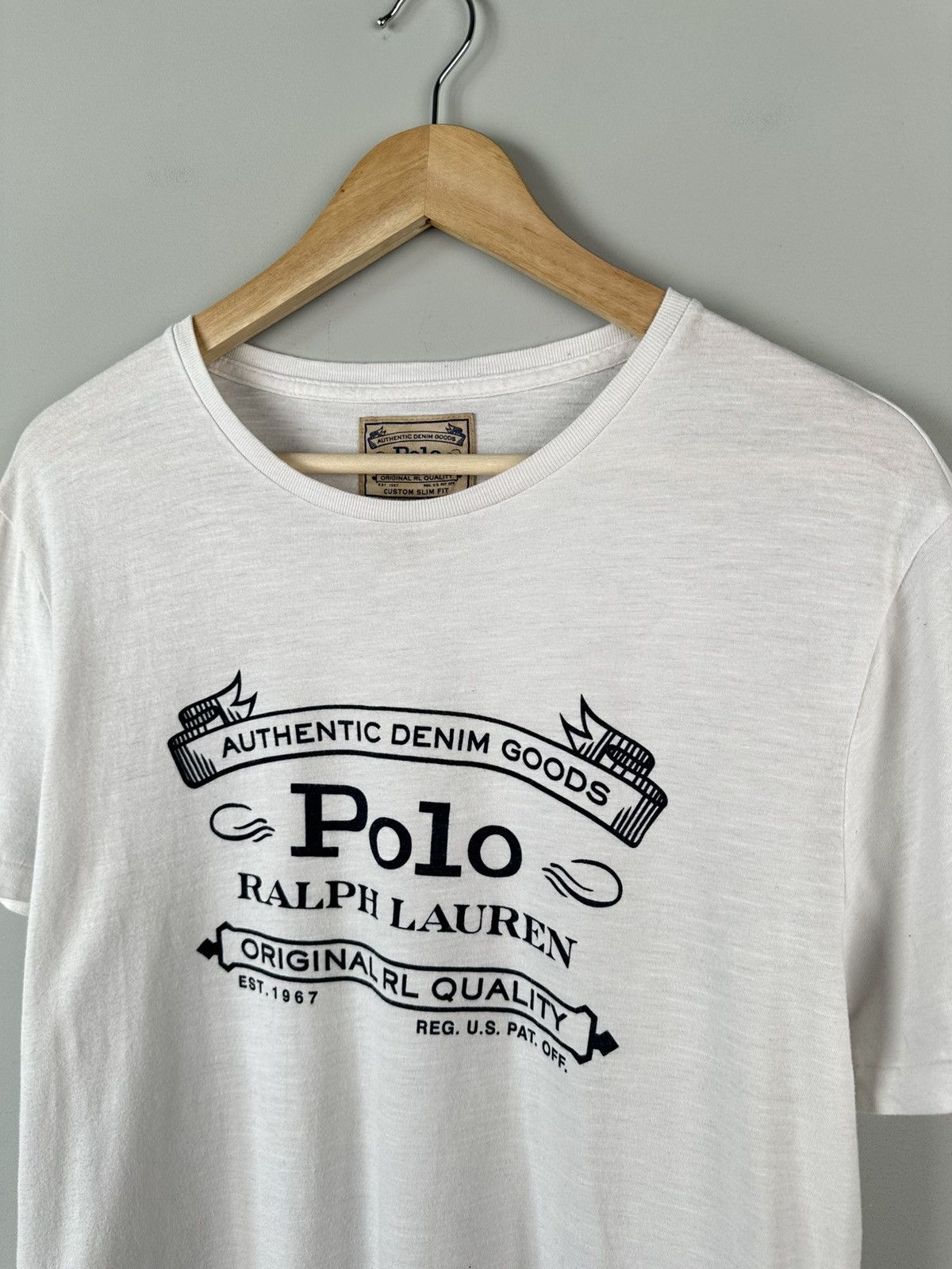 Polo Ralph Lauren Polo Ralph Lauren Streetwear Box Logo Tee Size US M / EU 48-50 / 2 - 1 Thumbnail